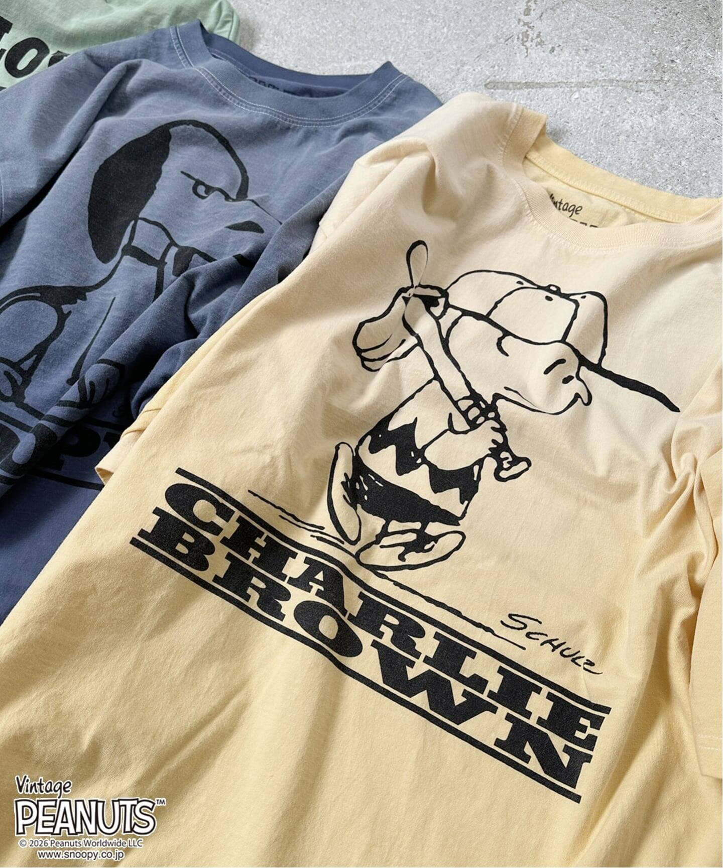 JOHNBULL/ジョンブル PEANUTS CHARLIE BROWN TEE（Tシャツ／カットソー 