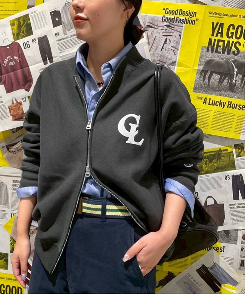 Champion 別注リバースウィーブフルジップパーカー（パーカー 