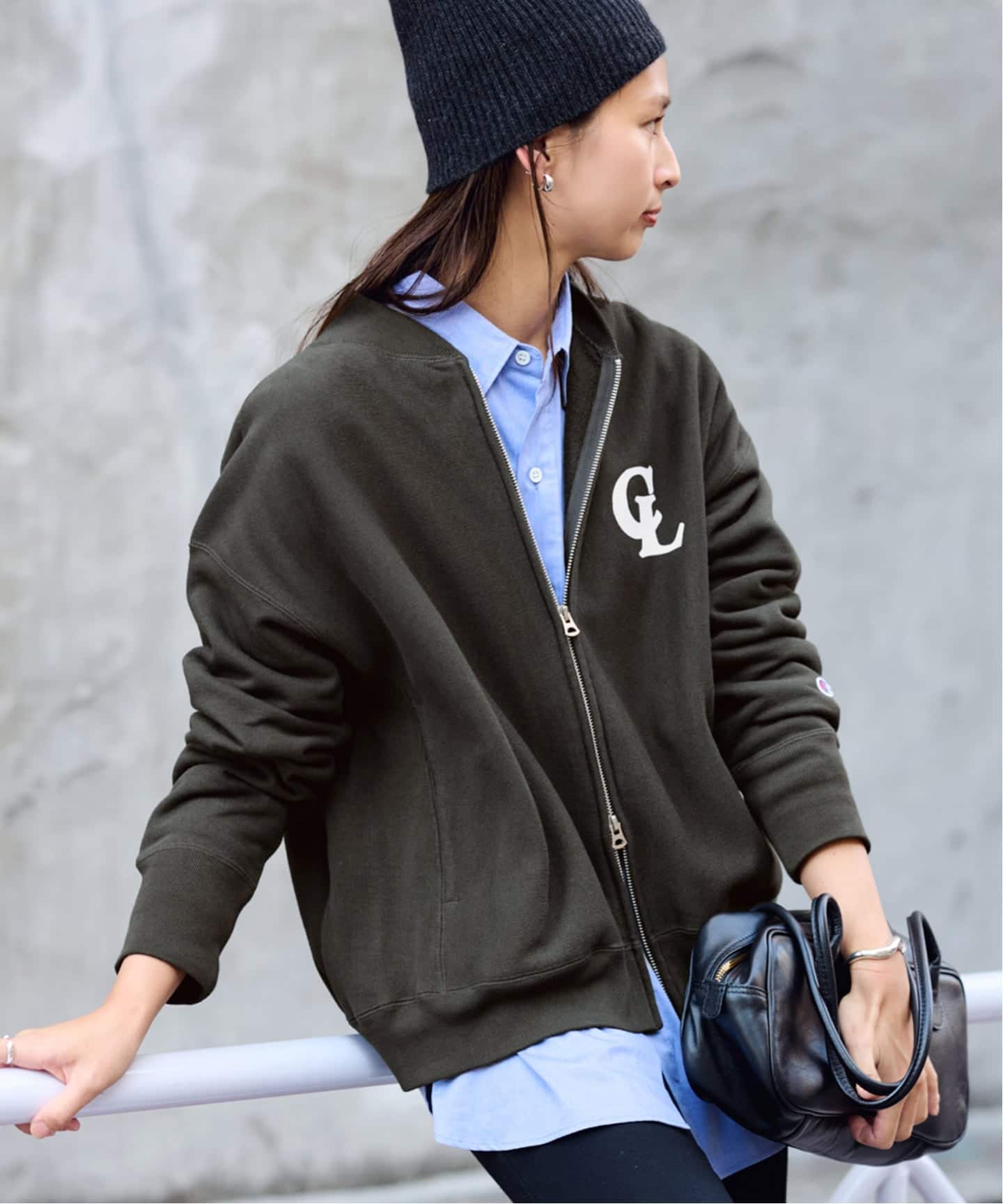 Champion 別注リバースウィーブフルジップパーカー（パーカー