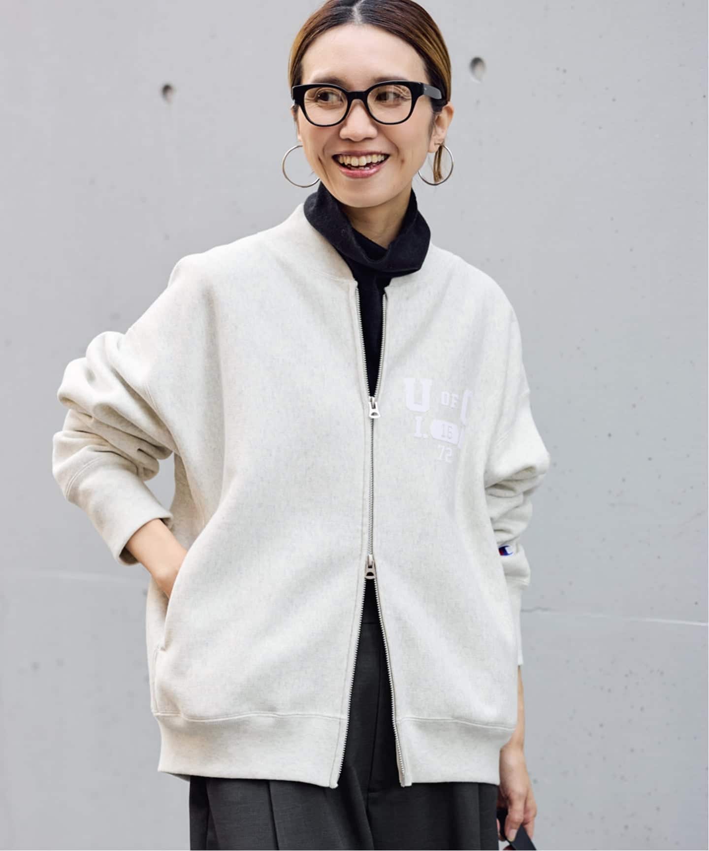 Champion 別注リバースウィーブフルジップパーカー（パーカー