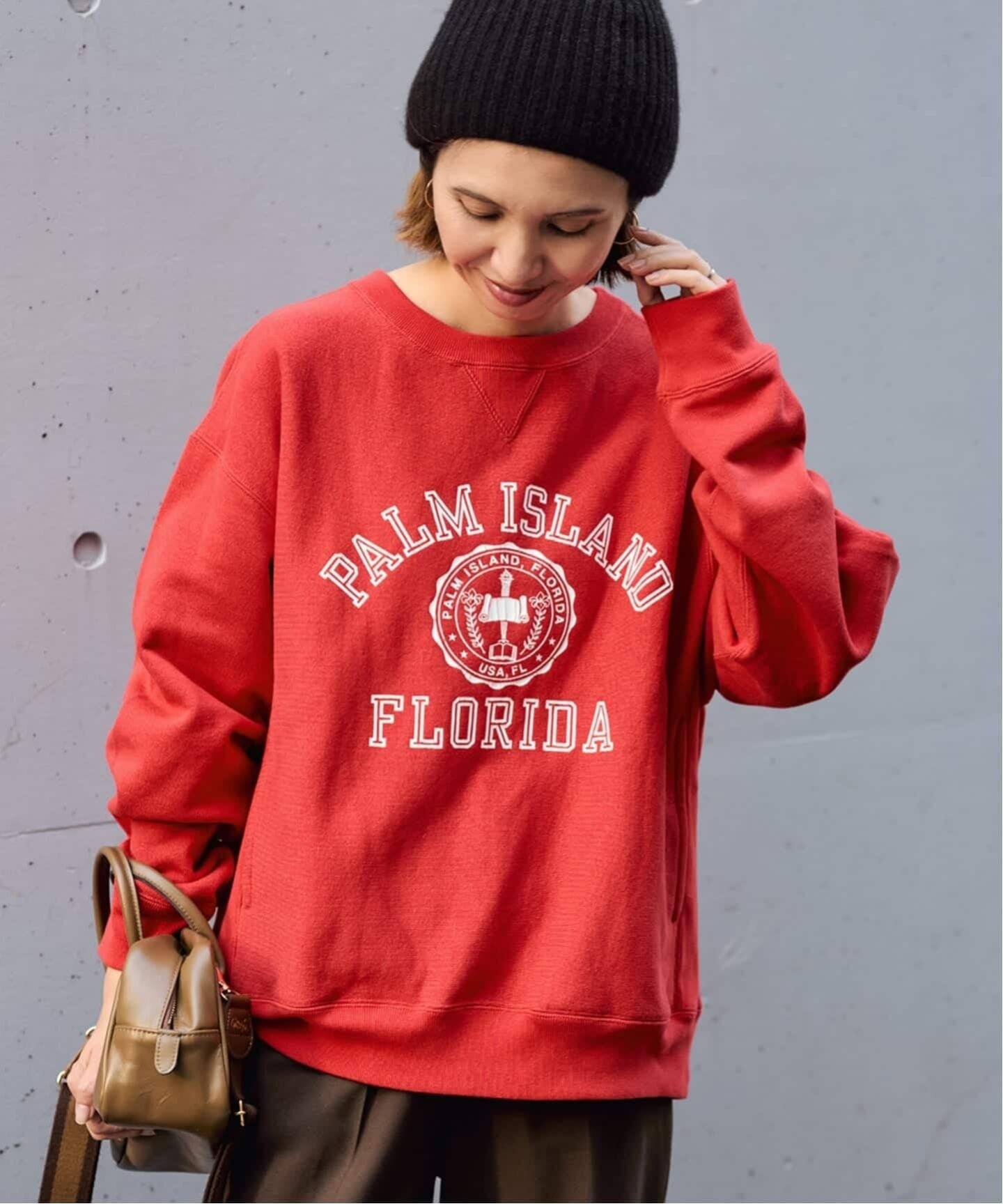 Champion 別注リバースウィーブ ロゴスウェットポケットプルオーバー