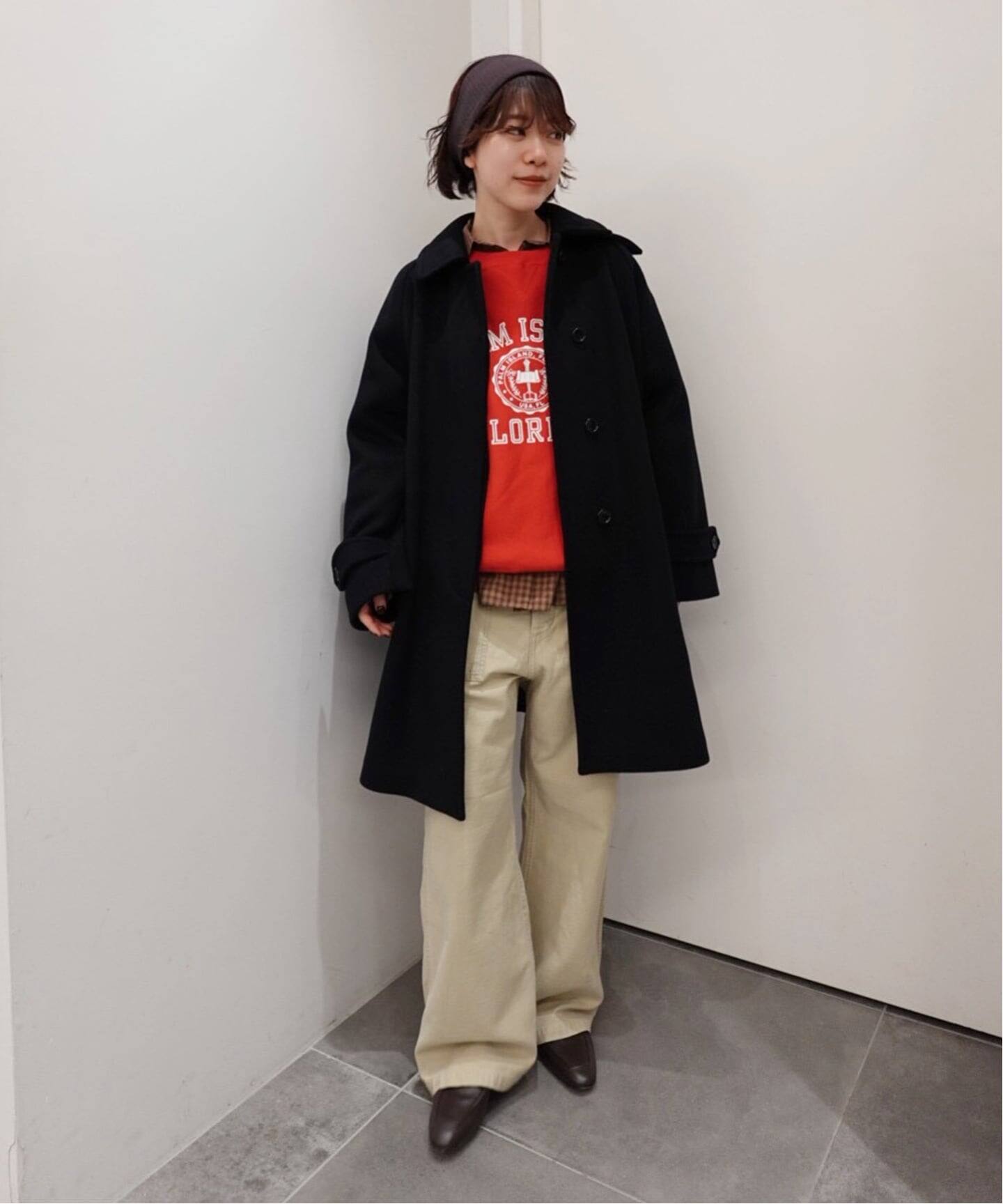 Champion 別注リバースウィーブ ロゴスウェットポケットプルオーバー