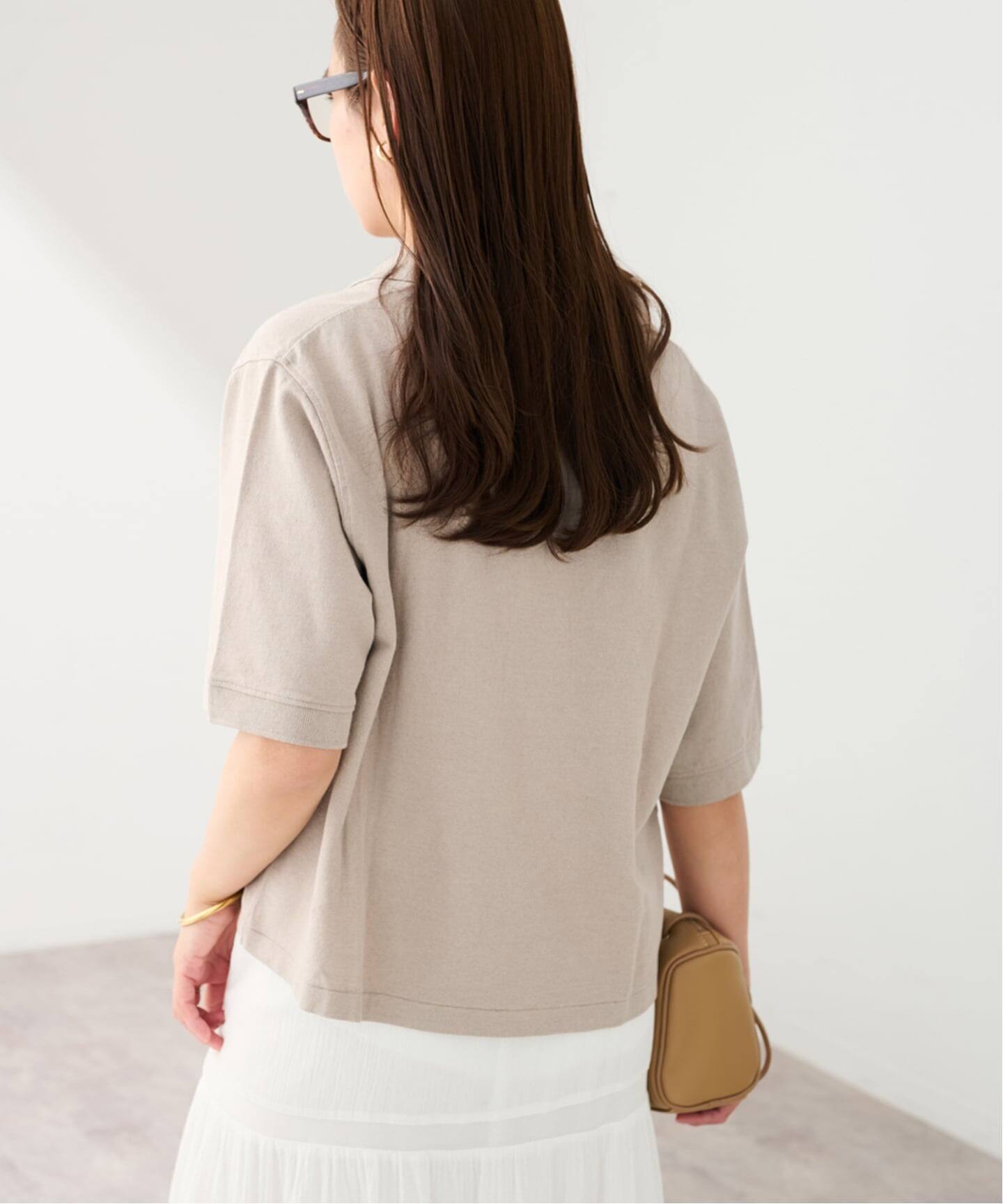 LOEFF/ロエフ 別注リネンコットンポロシャツ（Tシャツ／カットソー