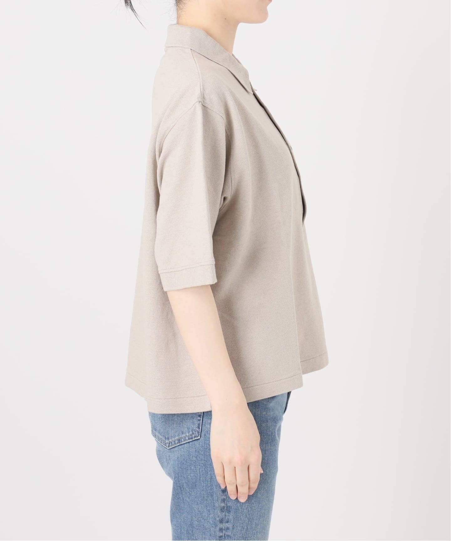 LOEFF/ロエフ 別注リネンコットンポロシャツ（Tシャツ／カットソー