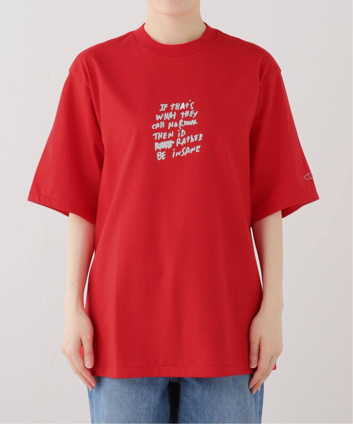 JANE SMITH＞JAI TANJU world shot Tシャツ JANE SMITH＞JAI TANJU