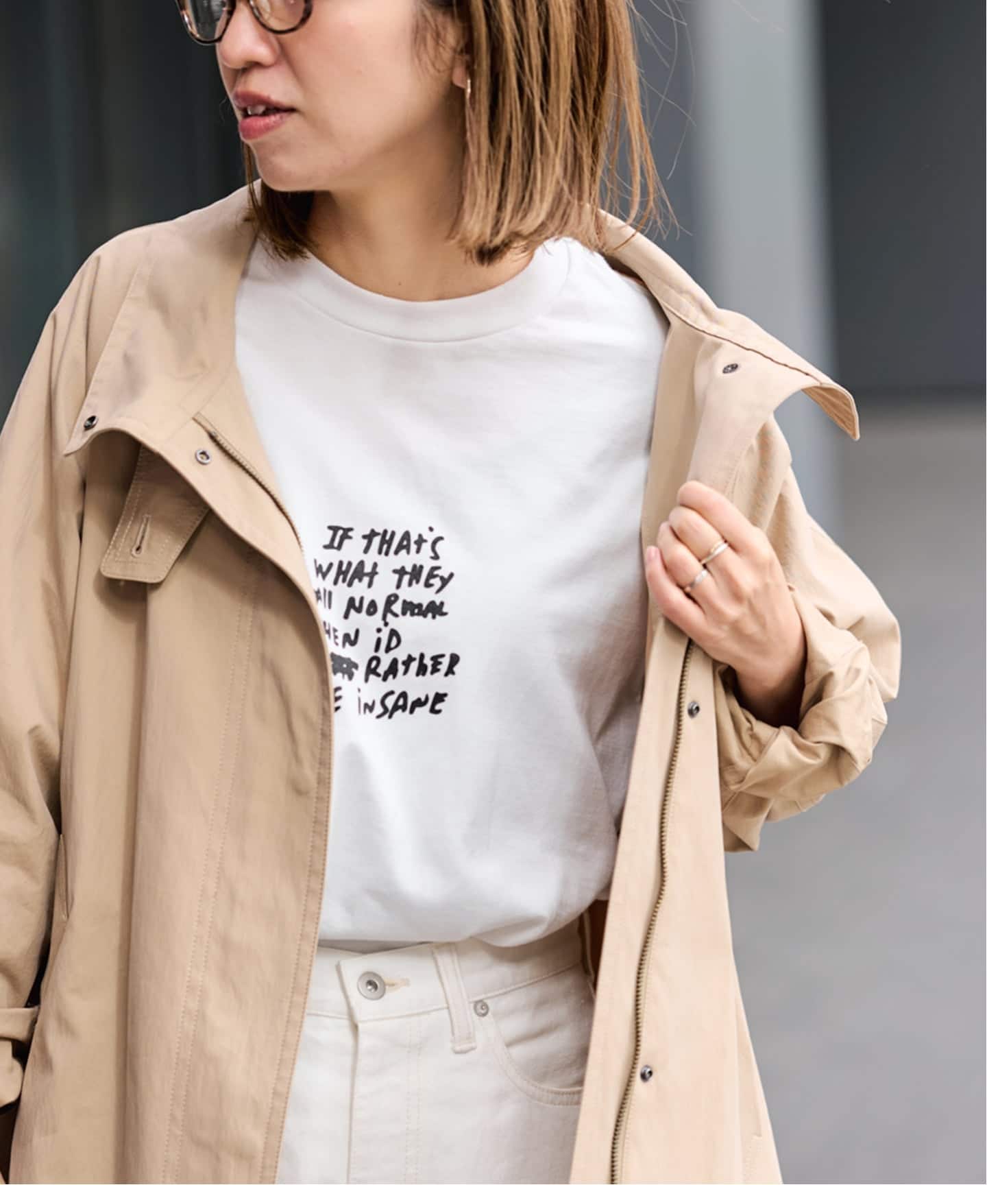 JANE SMITH＞JAI TANJU world shot Tシャツ JOHN MASON SMITH / JANE