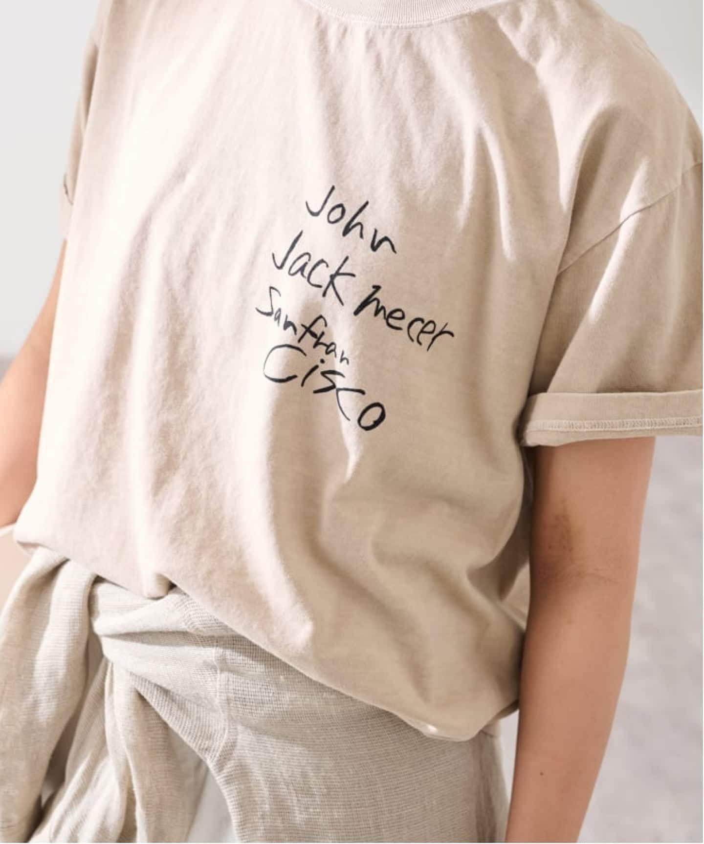 週末お値下げ！フレームワークJ.J.MERCER フォト&ロゴTEE ≪追加≫J.J.MERCER フォト&ロゴTEE 2（Tシャツ／カットソー
