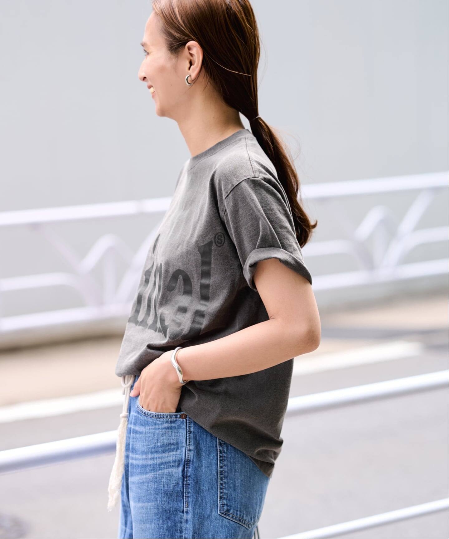 ≪新色 / 追加予約≫STUDIO ANIMALS 別注Animals Letter Tシャツ（T