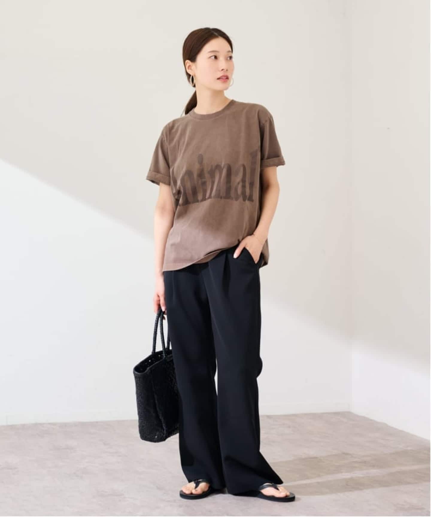≪新色 / 追加予約≫STUDIO ANIMALS 別注Animals Letter Tシャツ（T