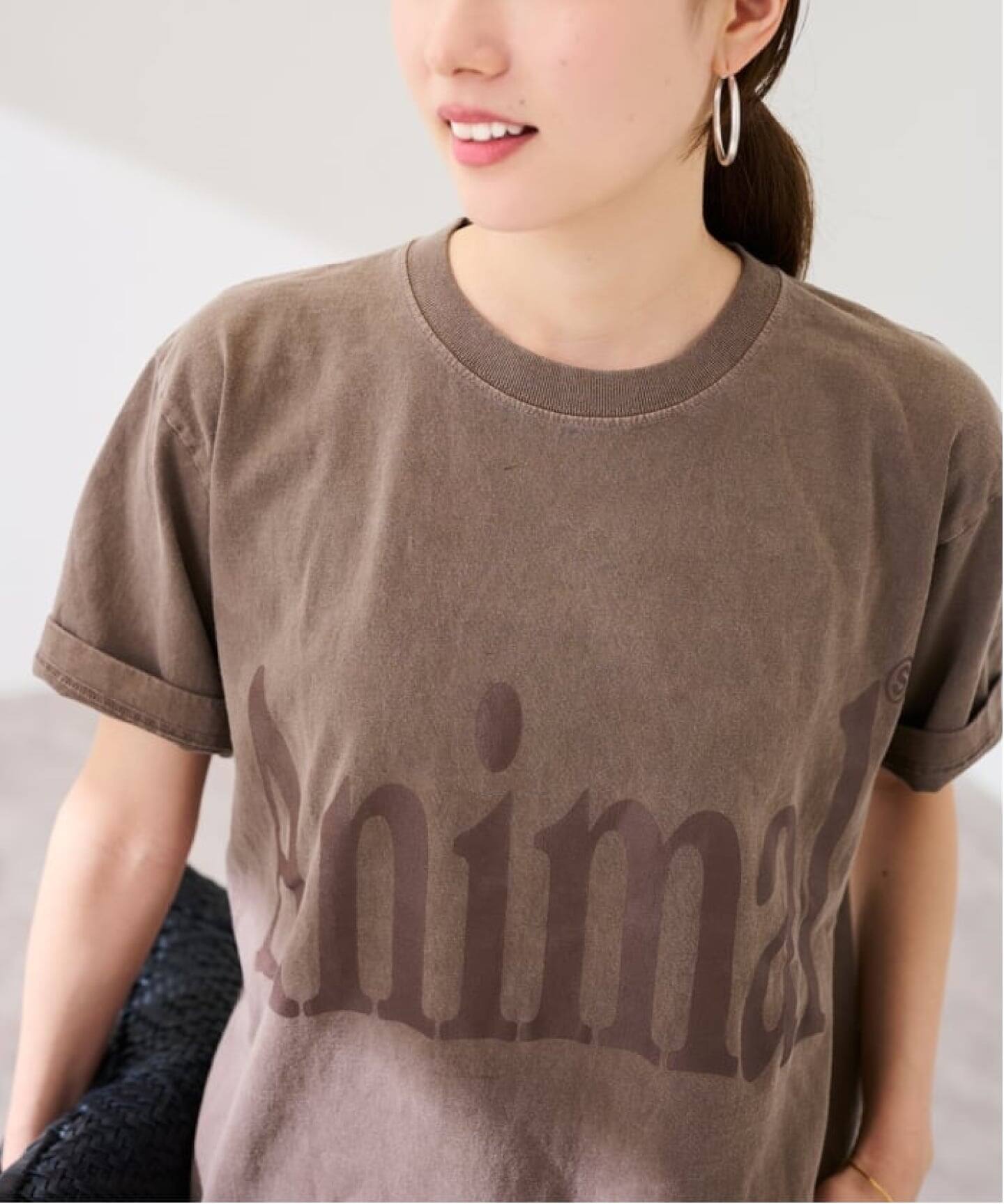 ● FRAMeWORK STUDIO ANIMALS 別注ロンT● ≪新色 / 追加≫STUDIO ANIMALS 別注Animals Letter Tシャツ（Tシャツ