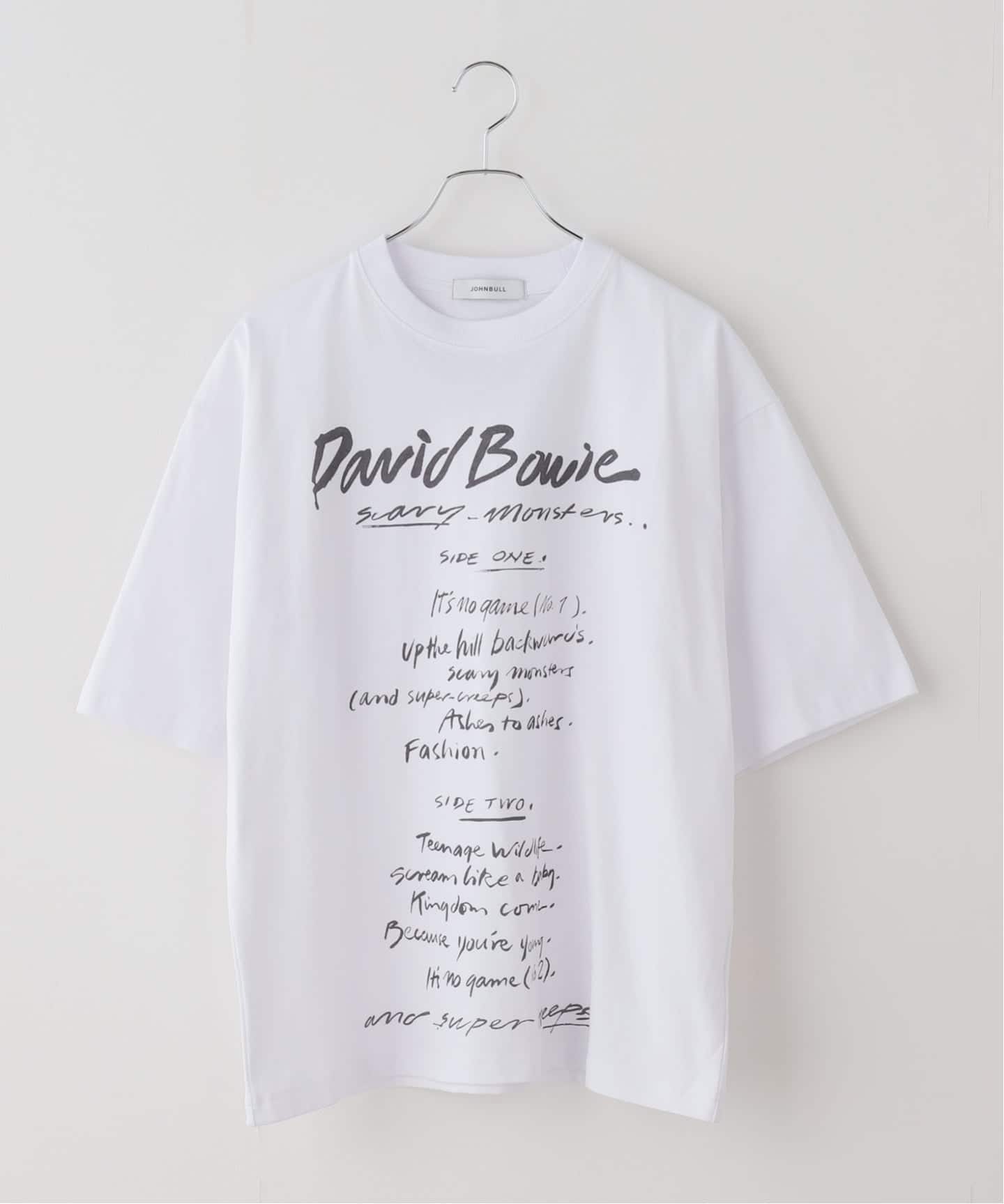 JOHNBULL/ジョンブル David Bowie Scary Monsters T（Tシャツ