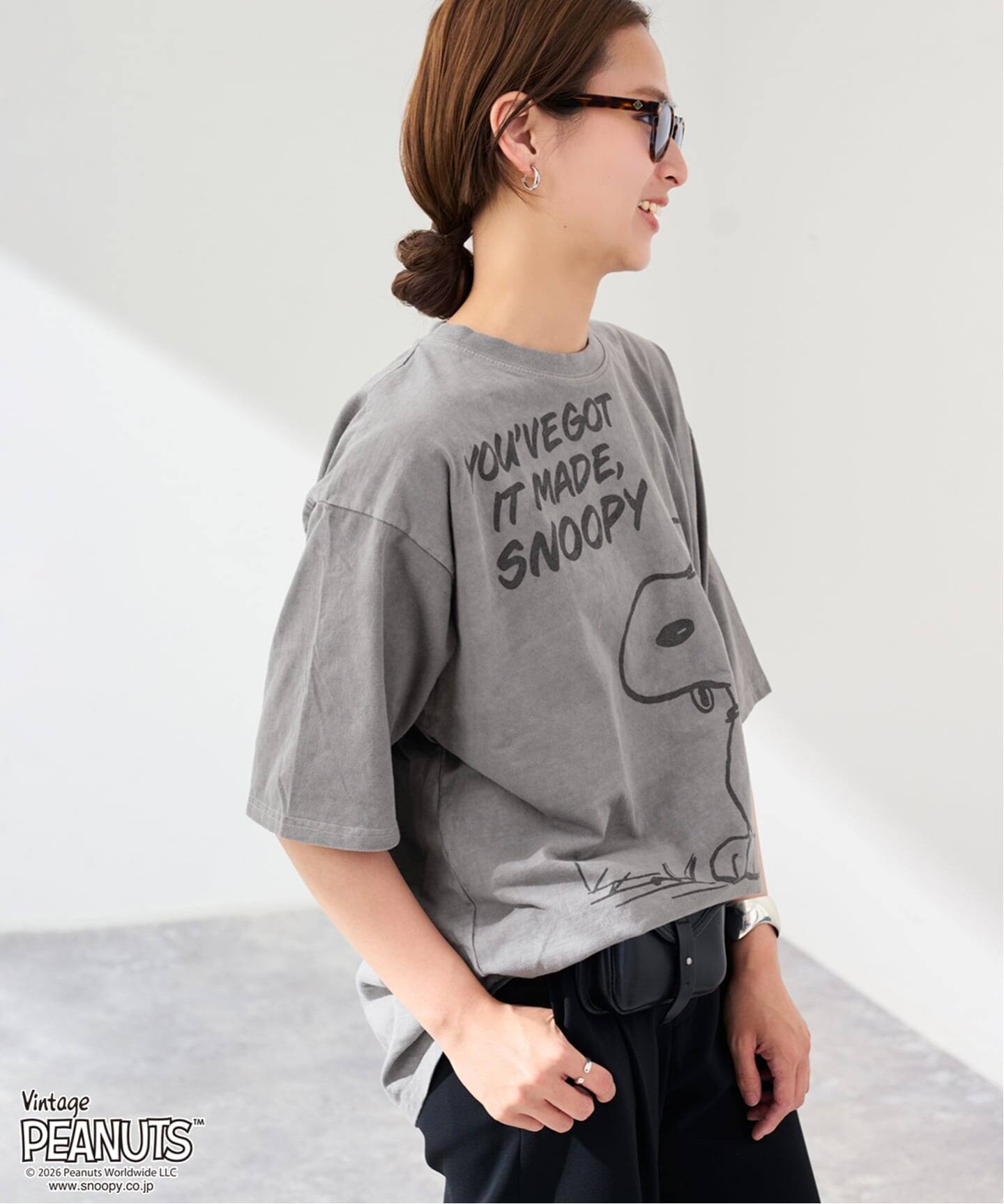 JOHNBULL/ジョンブル PENUTS SNOOPY T（Tシャツ／カットソー