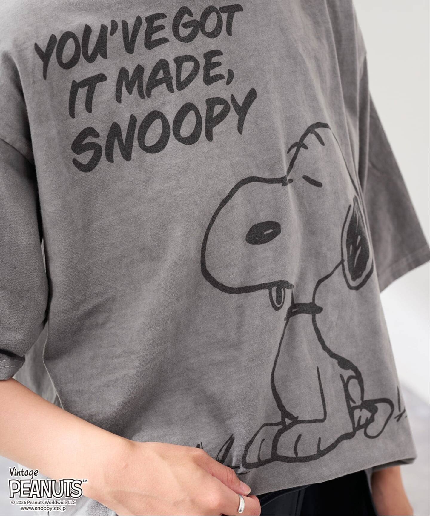 JOHNBULL/ジョンブル PENUTS SNOOPY T（Tシャツ／カットソー