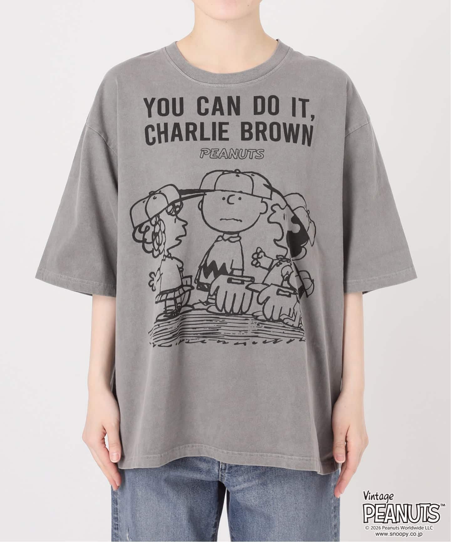 ★新品★フレームワーク　PENUTS YOU CAN DO IT T JOHNBULL/ジョンブル PENUTS YOU CAN DO IT T（Tシャツ／カットソー