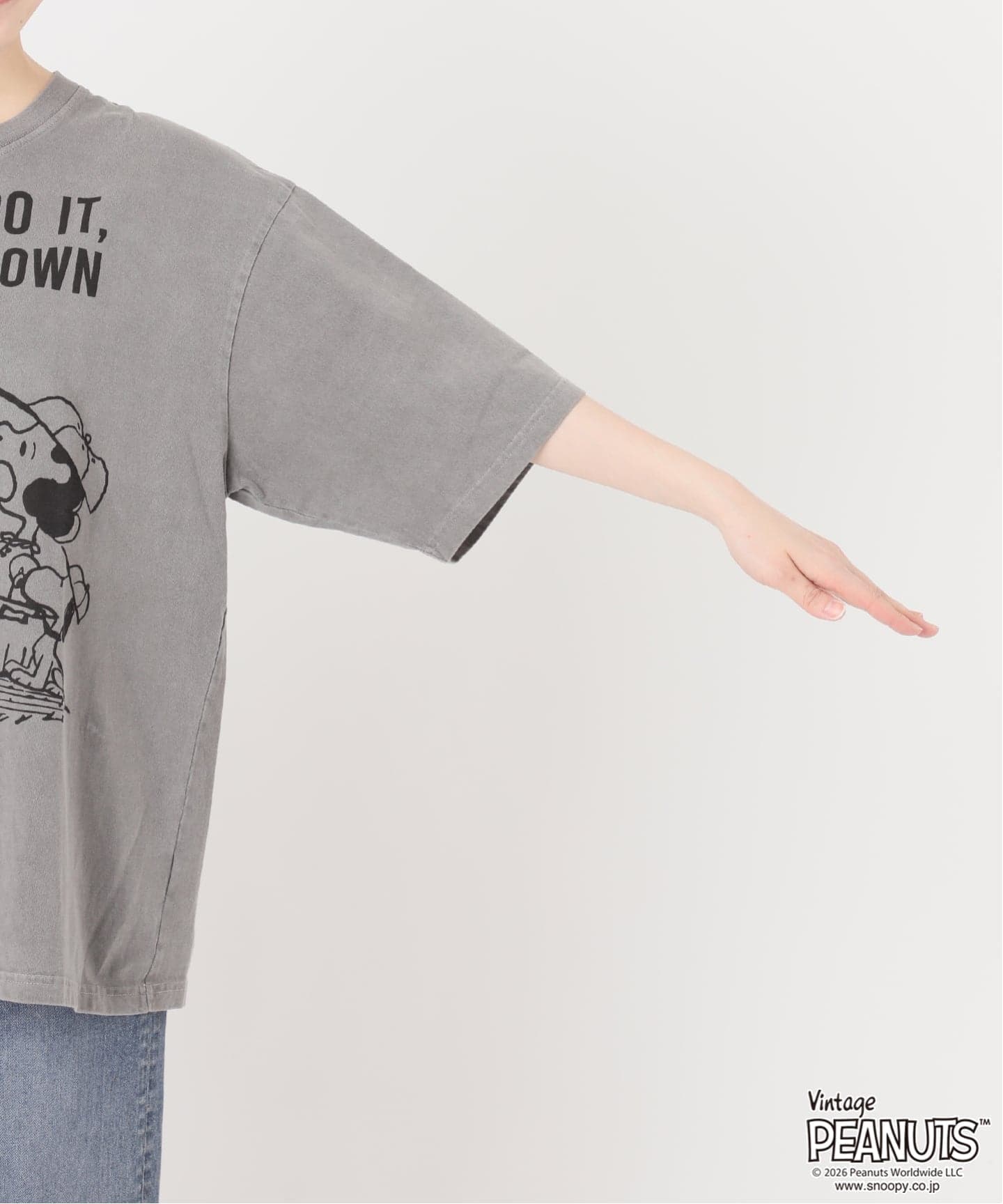 JOHNBULL/ジョンブル PENUTS YOU CAN DO IT T（Tシャツ／カットソー