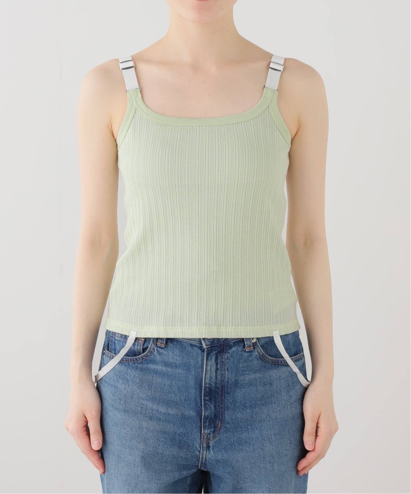 jane smith タンク 一部店舗限定】JANE SMITH/ジェーンスミス BUTTON TANK TOP タンク