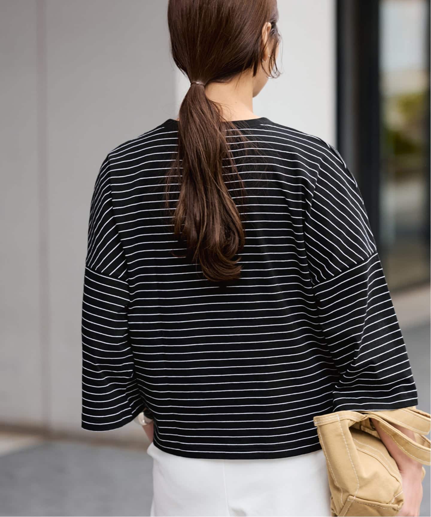 ≪新色 / 追加予約≫Le minor/ルミノア 別注ドロップショルダー（T