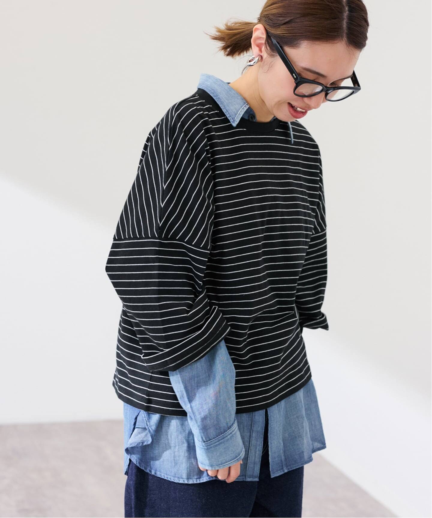 専用　MAVUNO 別注 Le minor ドロップショルダー ≪新色 / 追加≫Le minor/ルミノア 別注ドロップショルダー（Tシャツ