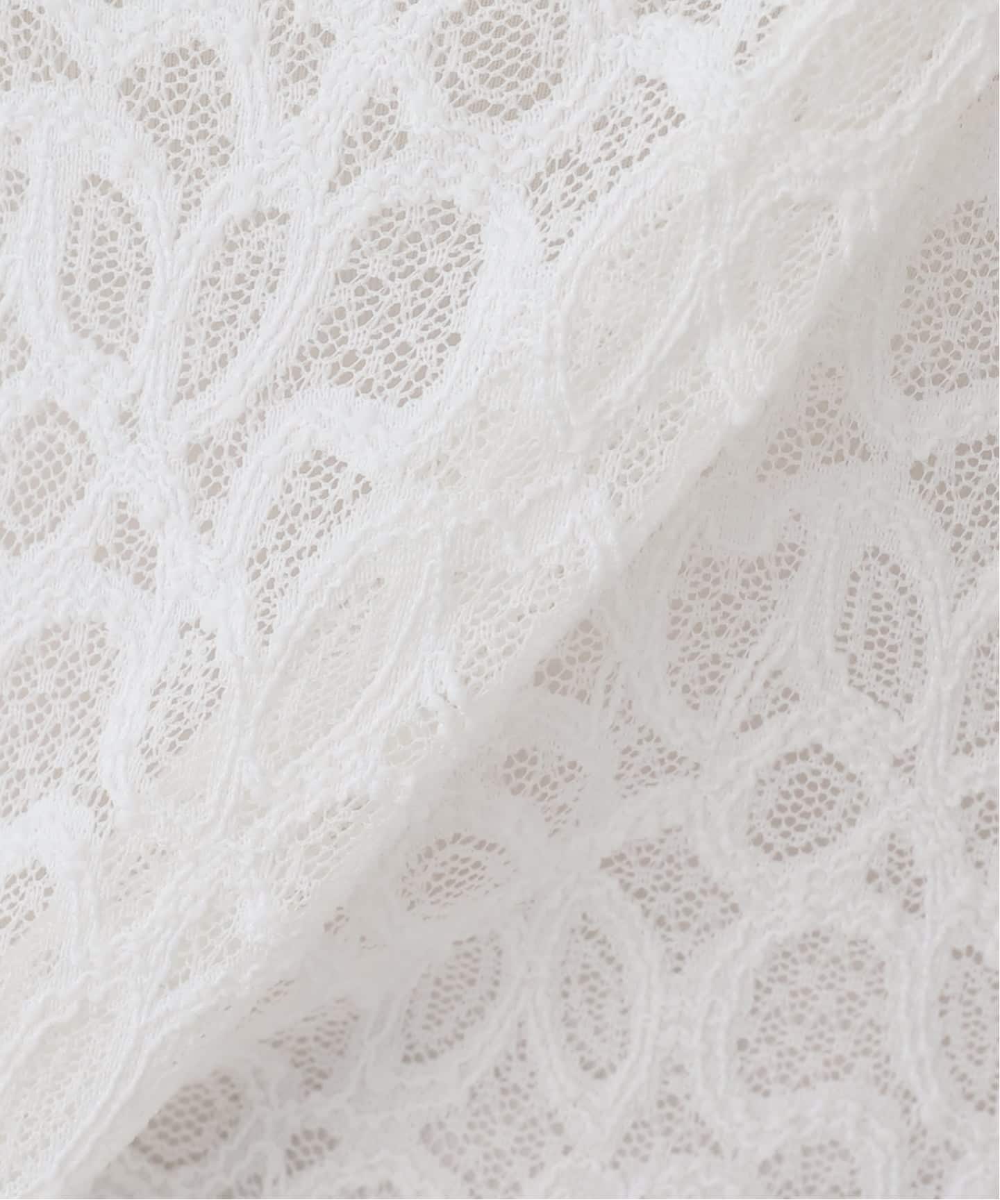 IRONING/アイロニング round lace タンクトップ（タンクトップ