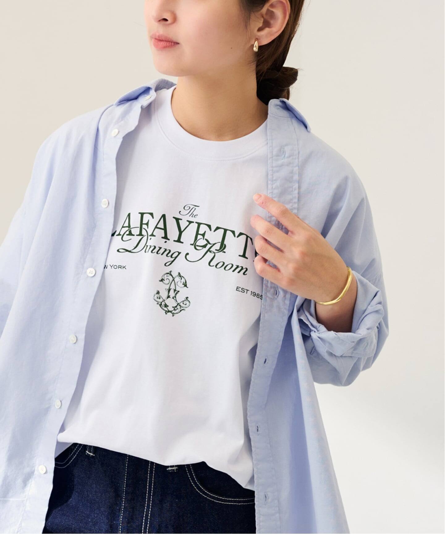 GIFT SHOP 別注LOGO PRINT T（Tシャツ／カットソー）｜FRAMeWORK