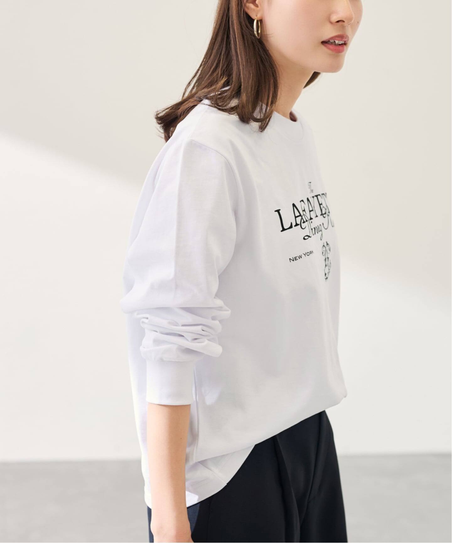 GIFT SHOP 別注LOGO PRINT LONG SLEEVES（Tシャツ／カットソー