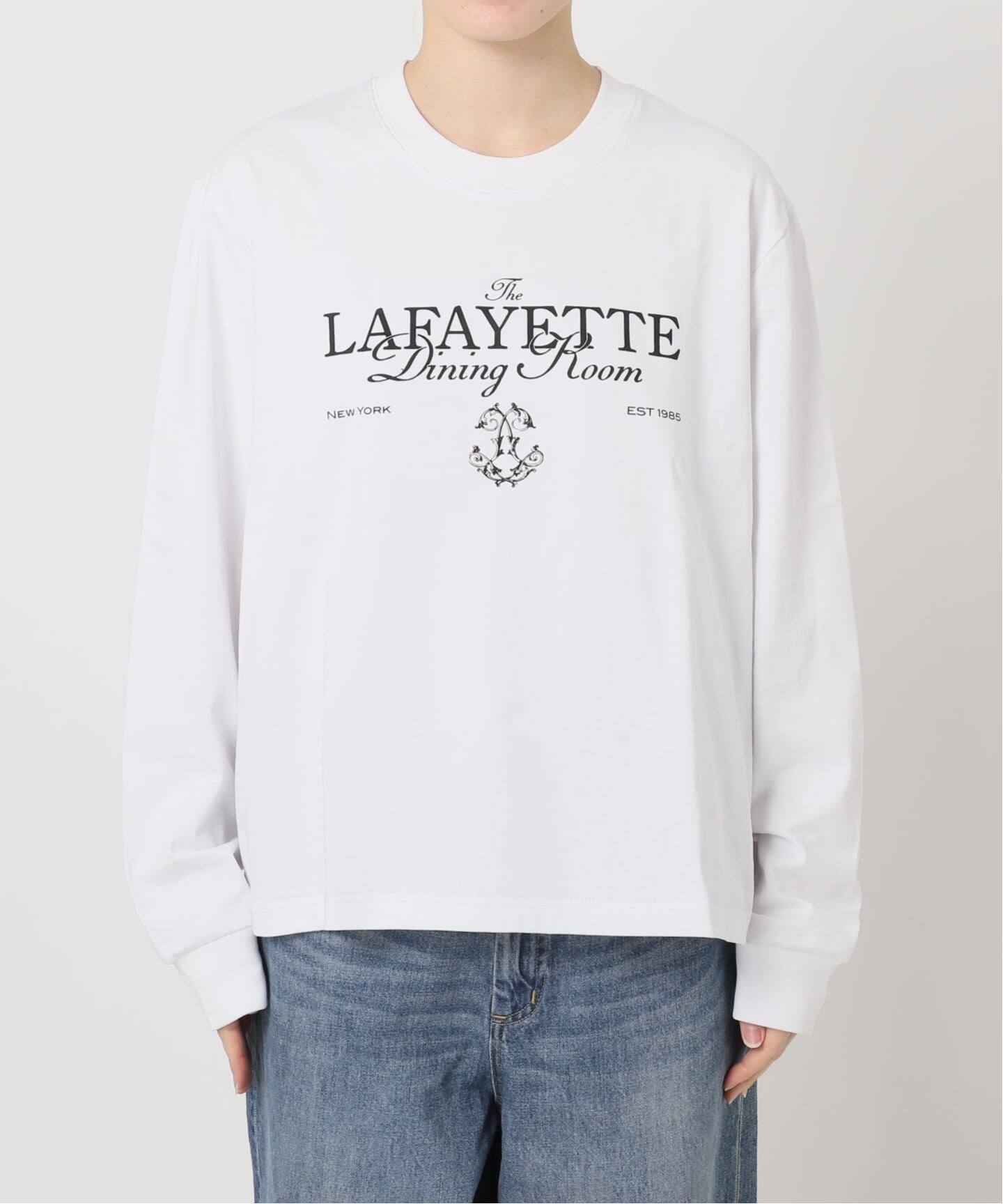 GIFT SHOP 別注LOGO PRINT LONG SLEEVES（Tシャツ／カットソー