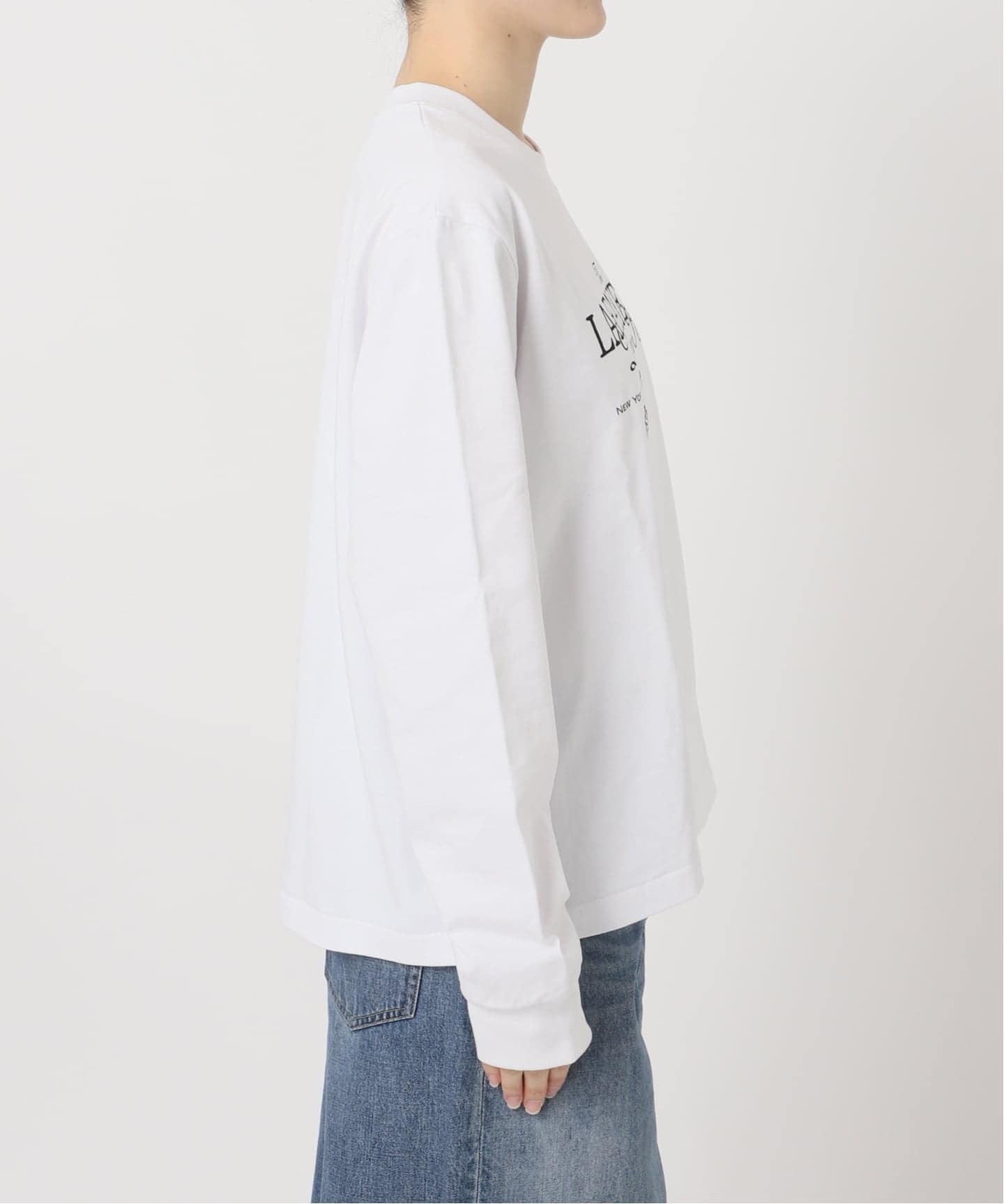 GIFT SHOP 別注LOGO PRINT LONG SLEEVES（Tシャツ／カットソー