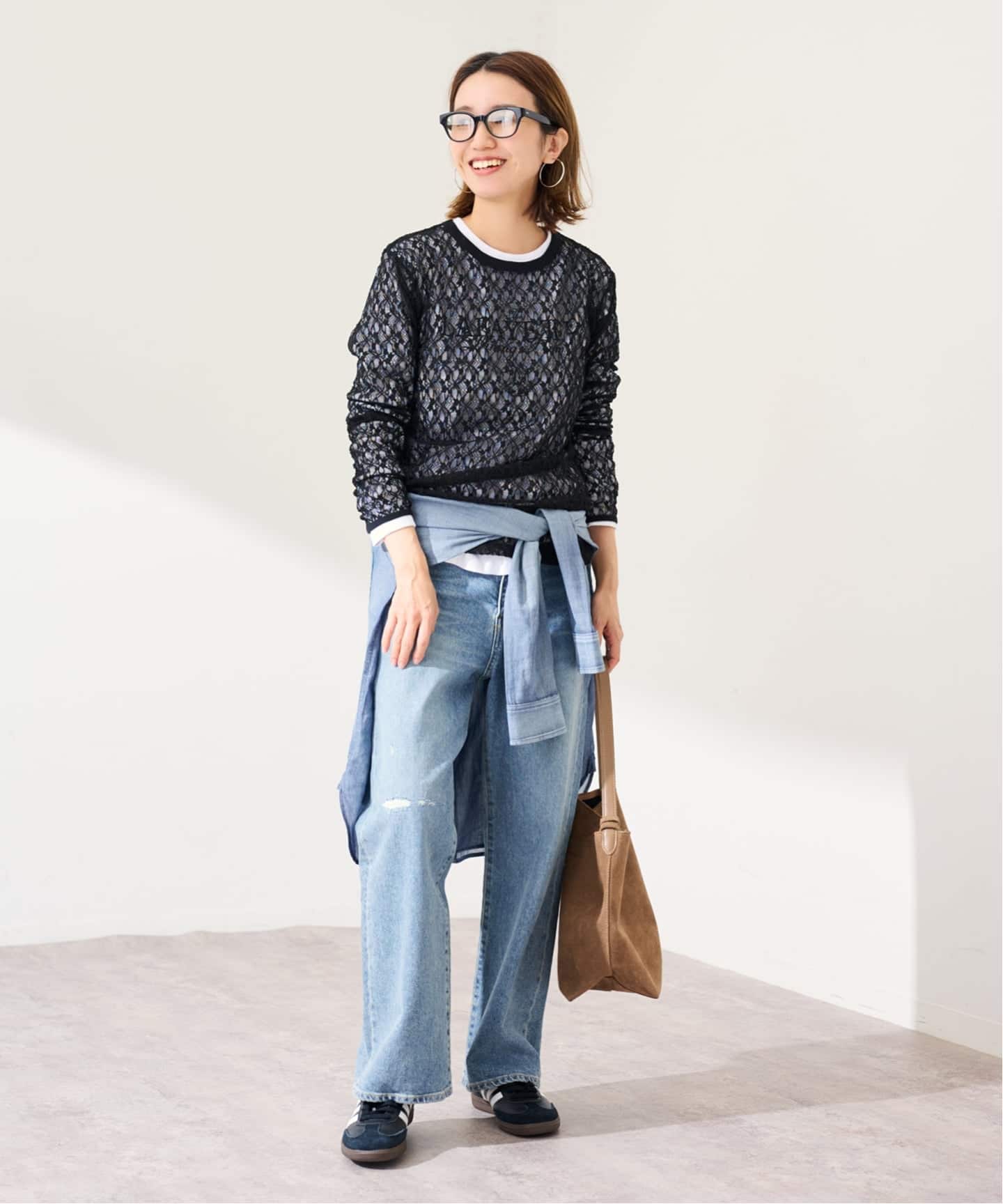 フレームワーク IRONING flower lace ロングスリーブ ≪追加≫IRONING