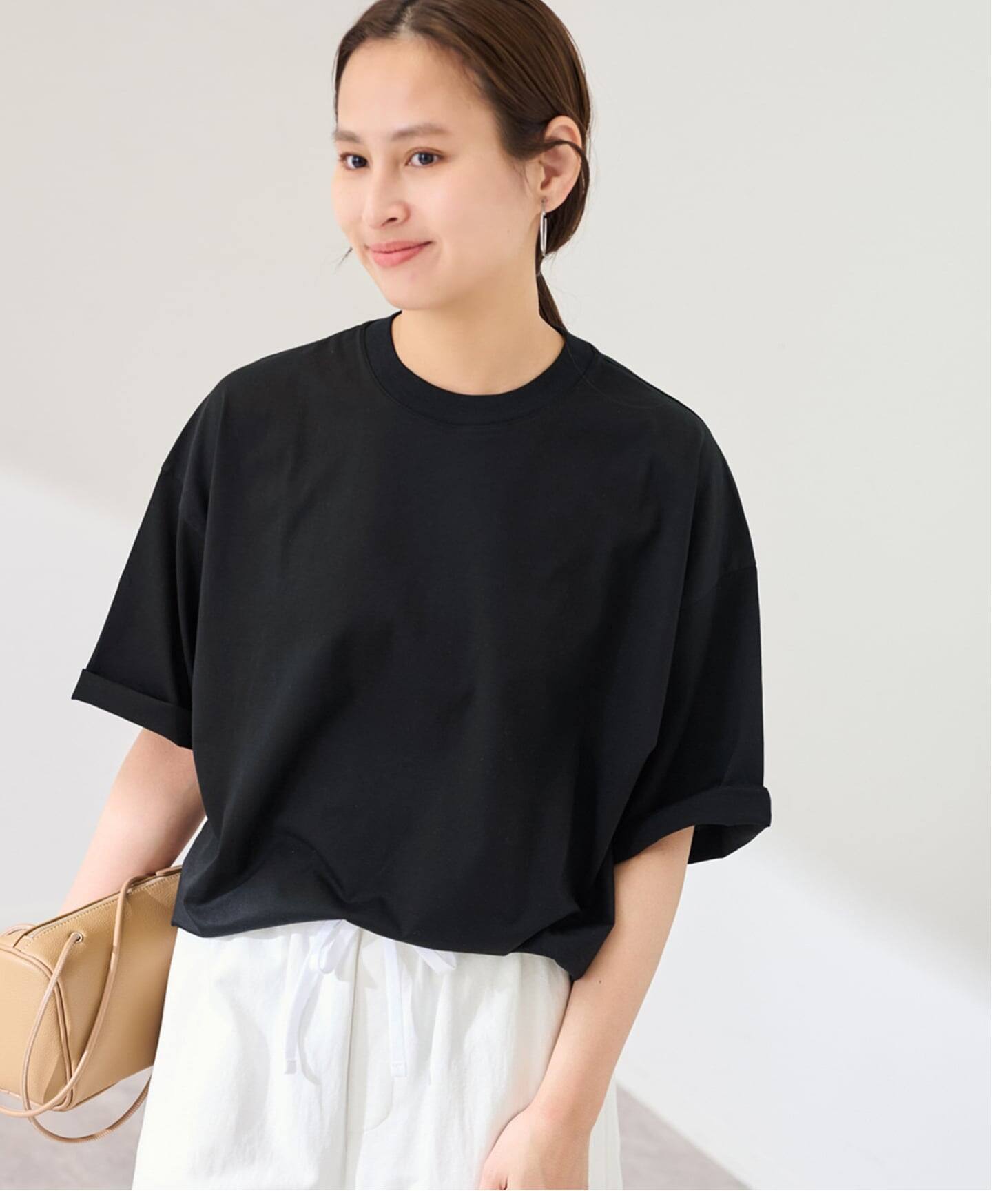 ATON/エイトン SUVIN 60/2 WIDE SLEEVE T-SHIRT（Tシャツ／カットソー