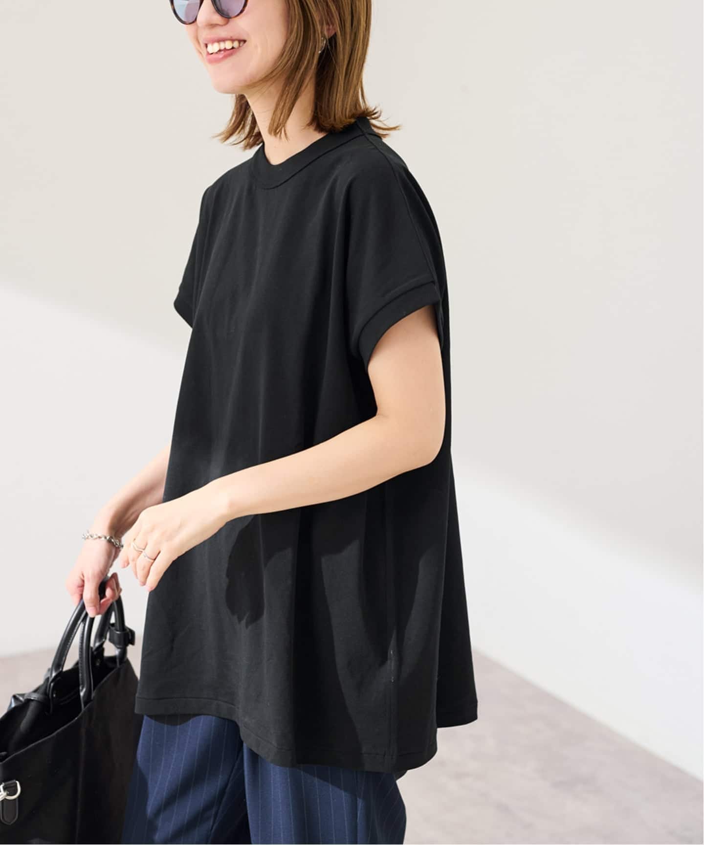 ATON/エイトン DRYCOTTON JERSEY OVERSIZED プルオーバー（Tシャツ