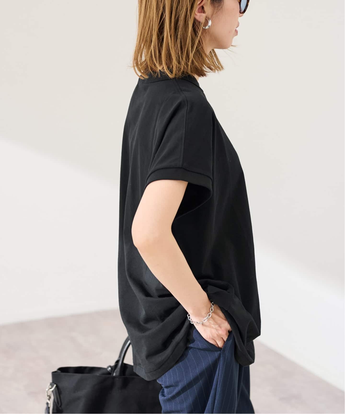 ATON/エイトン DRYCOTTON JERSEY OVERSIZED プルオーバー（Tシャツ