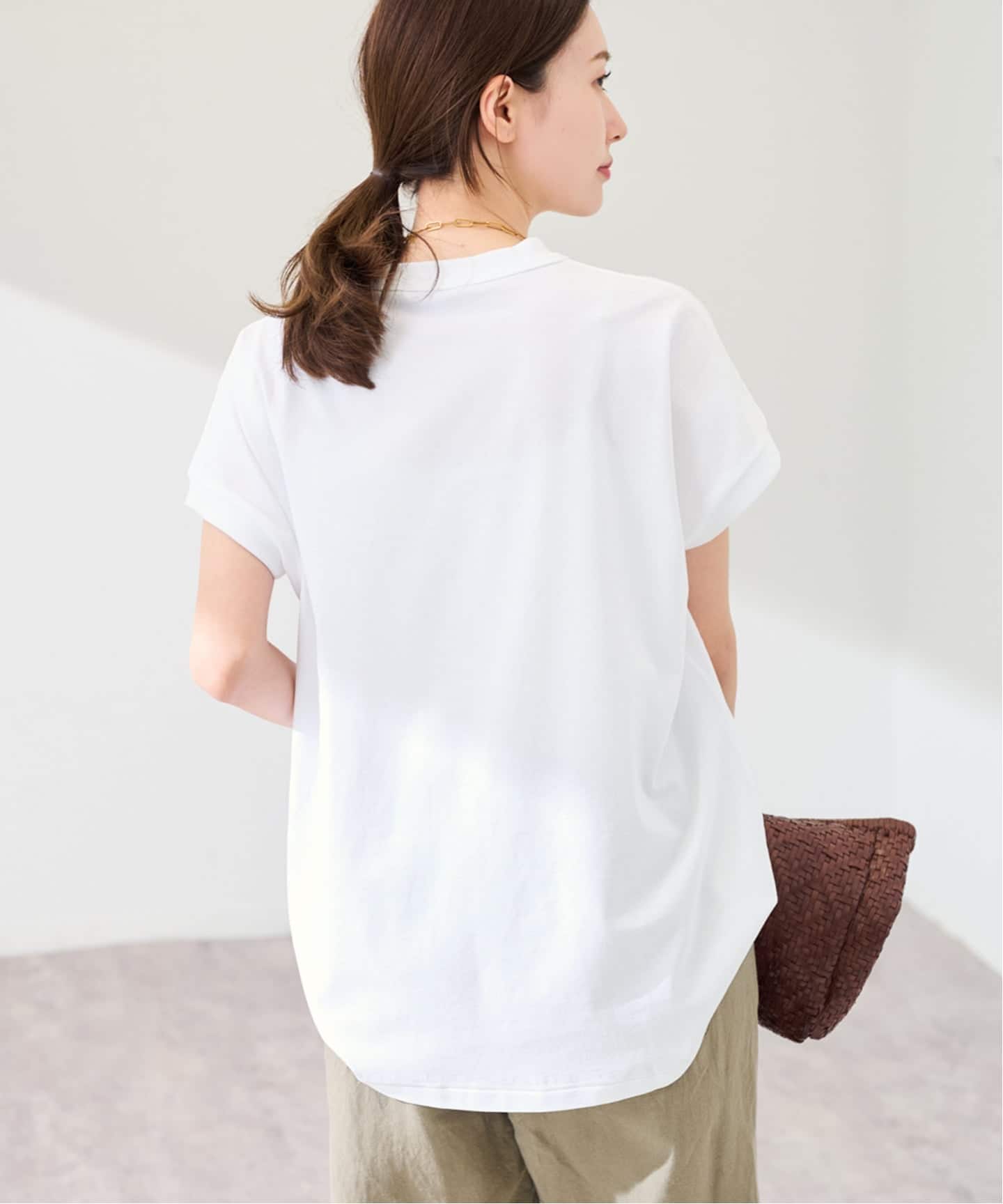 ATON/エイトン DRYCOTTON JERSEY OVERSIZED プルオーバー（Tシャツ
