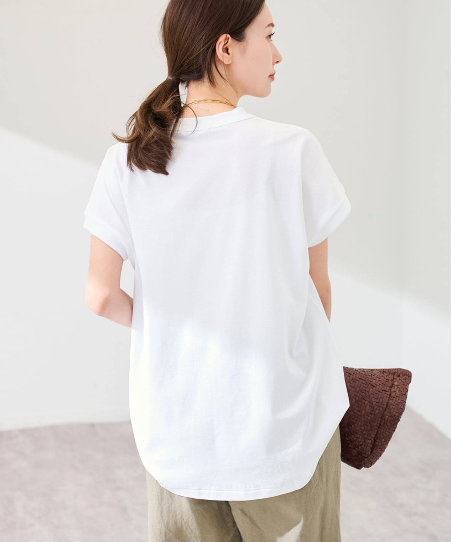 ATON/エイトン DRYCOTTON JERSEY OVERSIZED プルオーバー（Tシャツ 