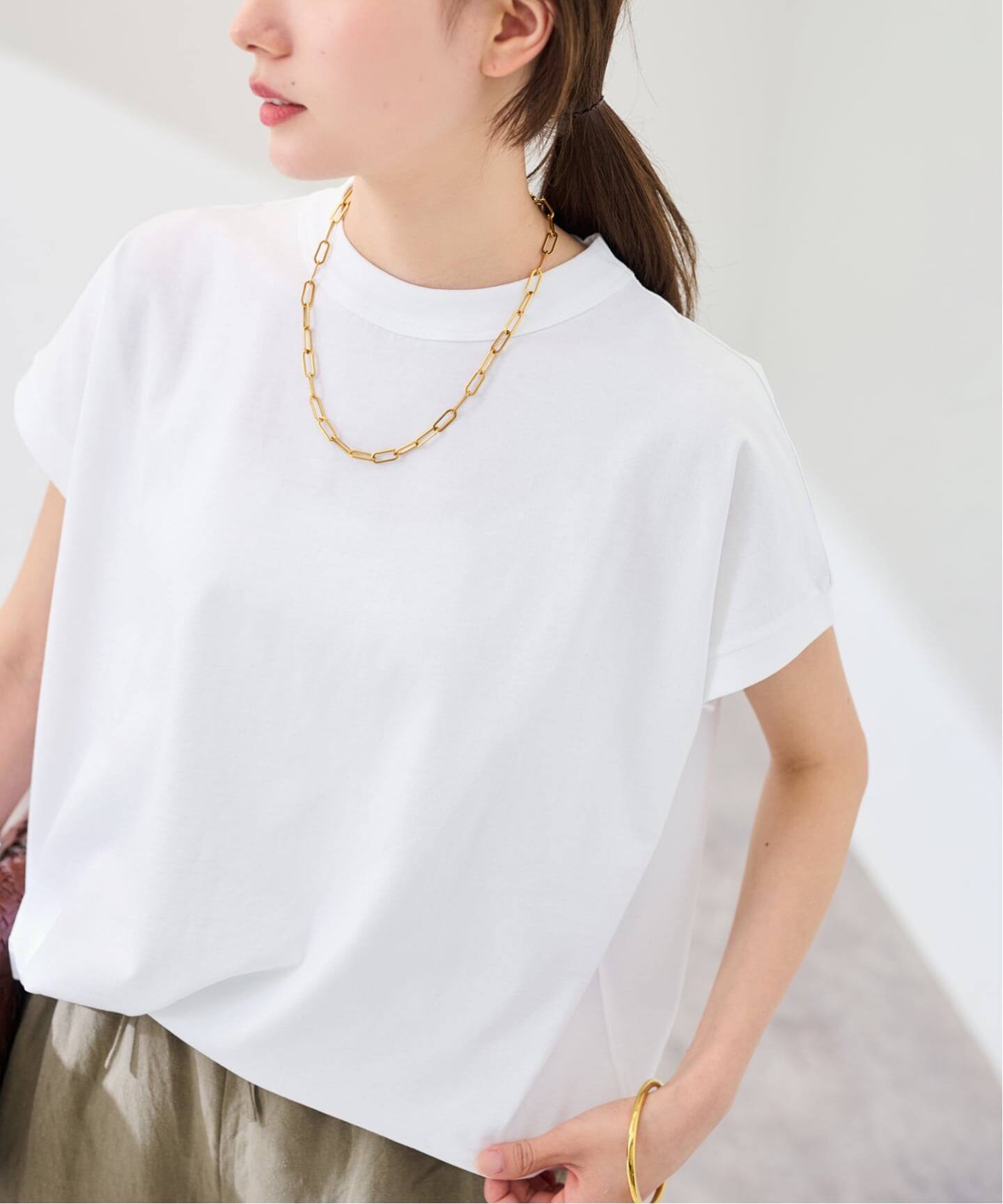 ATON/エイトン DRYCOTTON JERSEY OVERSIZED プルオーバー（Tシャツ