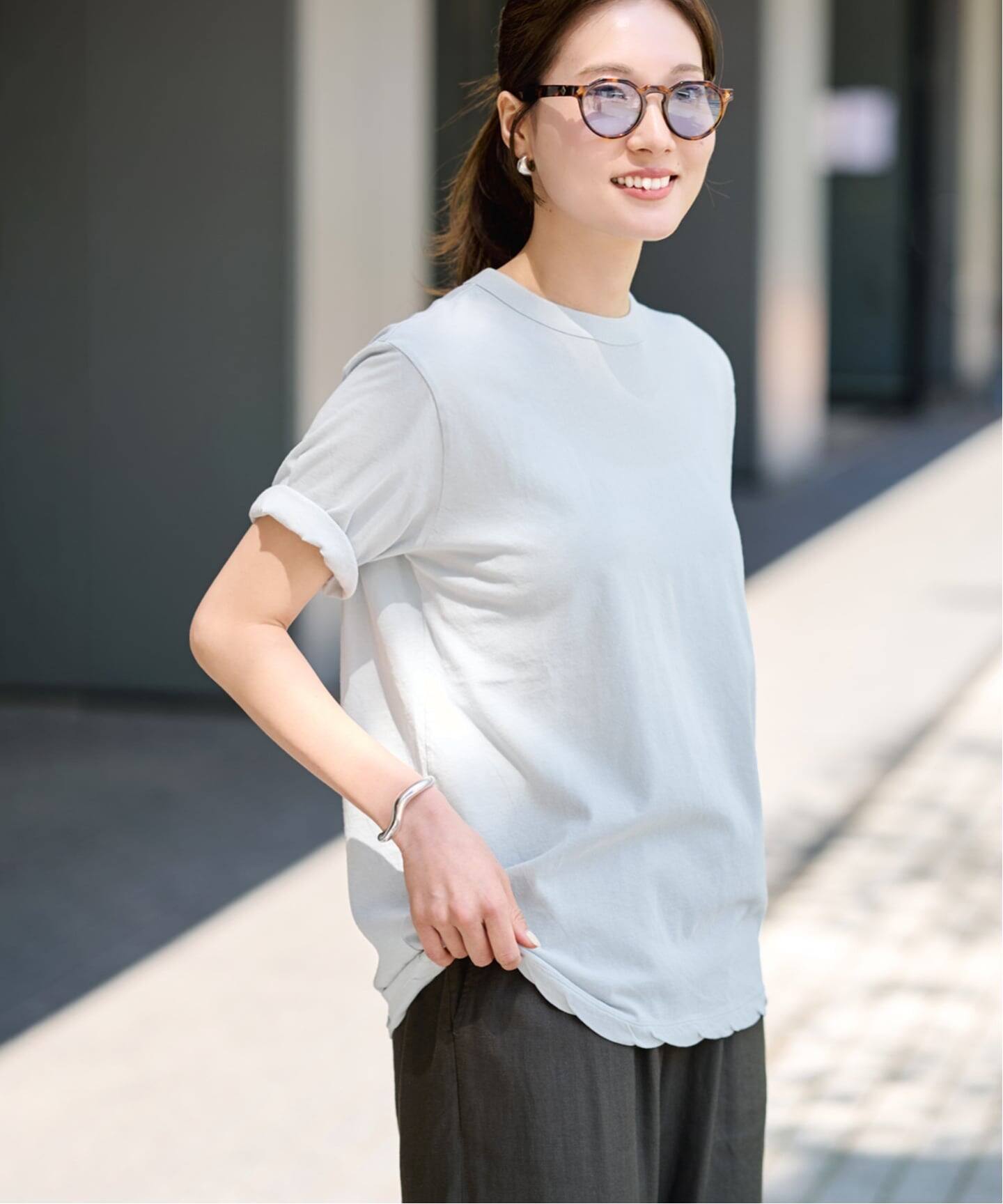 ≪追加≫ATON/エイトン FRESCA SINGLE JERSEY STANDARD Tシャツ（T
