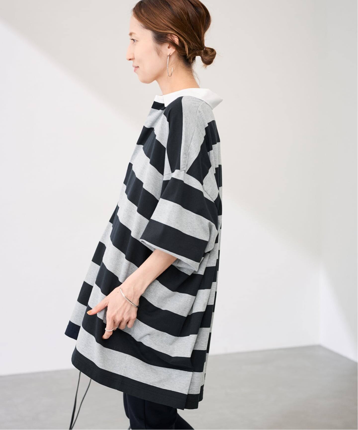 ≪WEB限定 / 追加予約≫ONIT/オニット 別注OVERSIZE ボーダーラガー