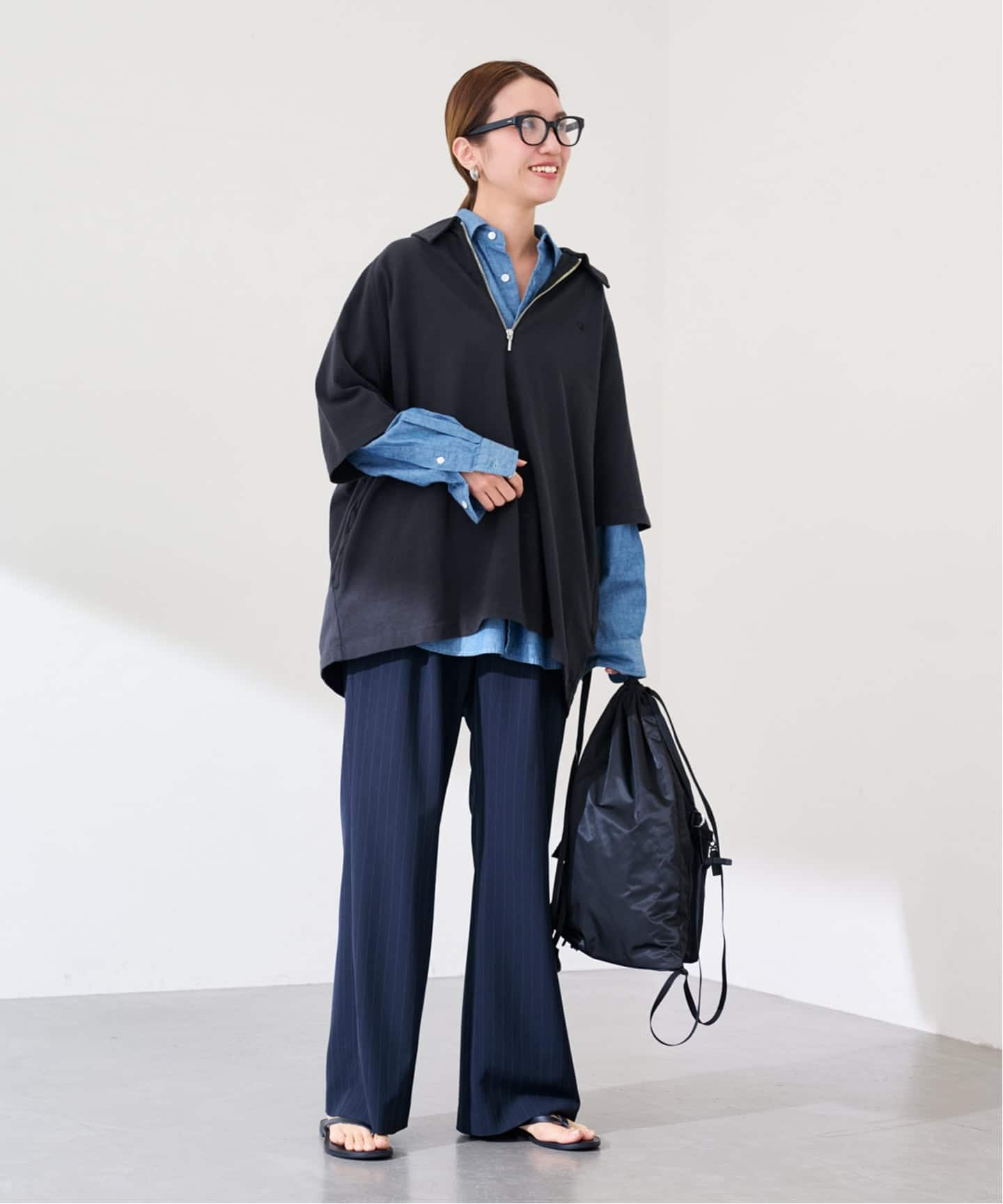 CHAMPION/チャンピオン 別注JERSEY HALF ZIP TEE（Tシャツ／カットソー