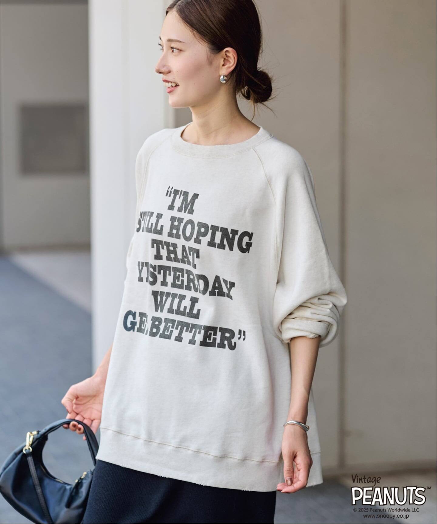 MEAN MACHINE AGE 別注PEANUTS VTG CREWスウェット ≪WEB限定/ 追加予約≫MEAN MACHINE AGE 別注 PEANUTS VTG CREW SWT