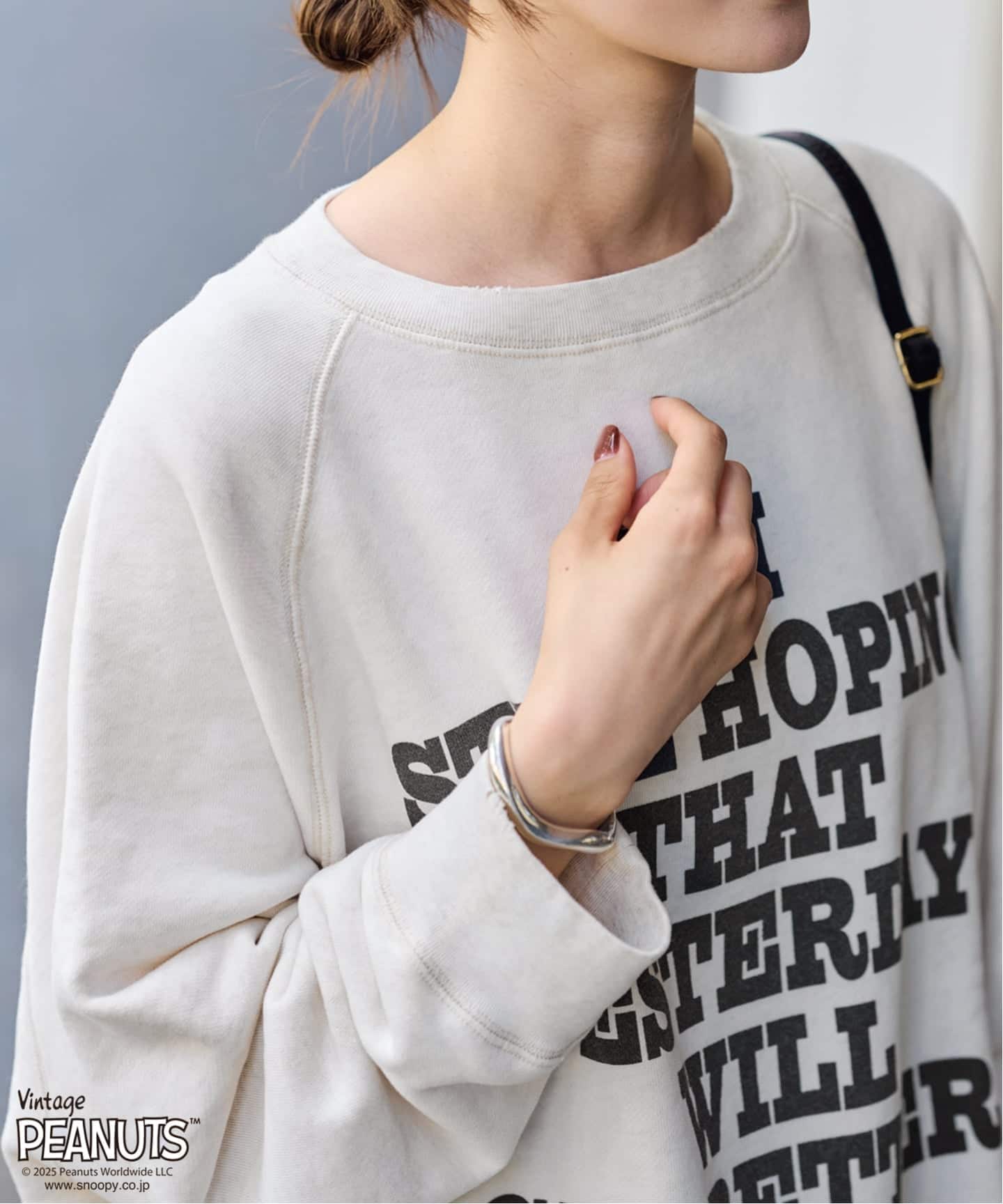 美品　MEAN MACHINE AGE PEANUTS VTG スウェット FRAMeWORK（フレームワーク） トレーナー スウェット 「追加」MEAN