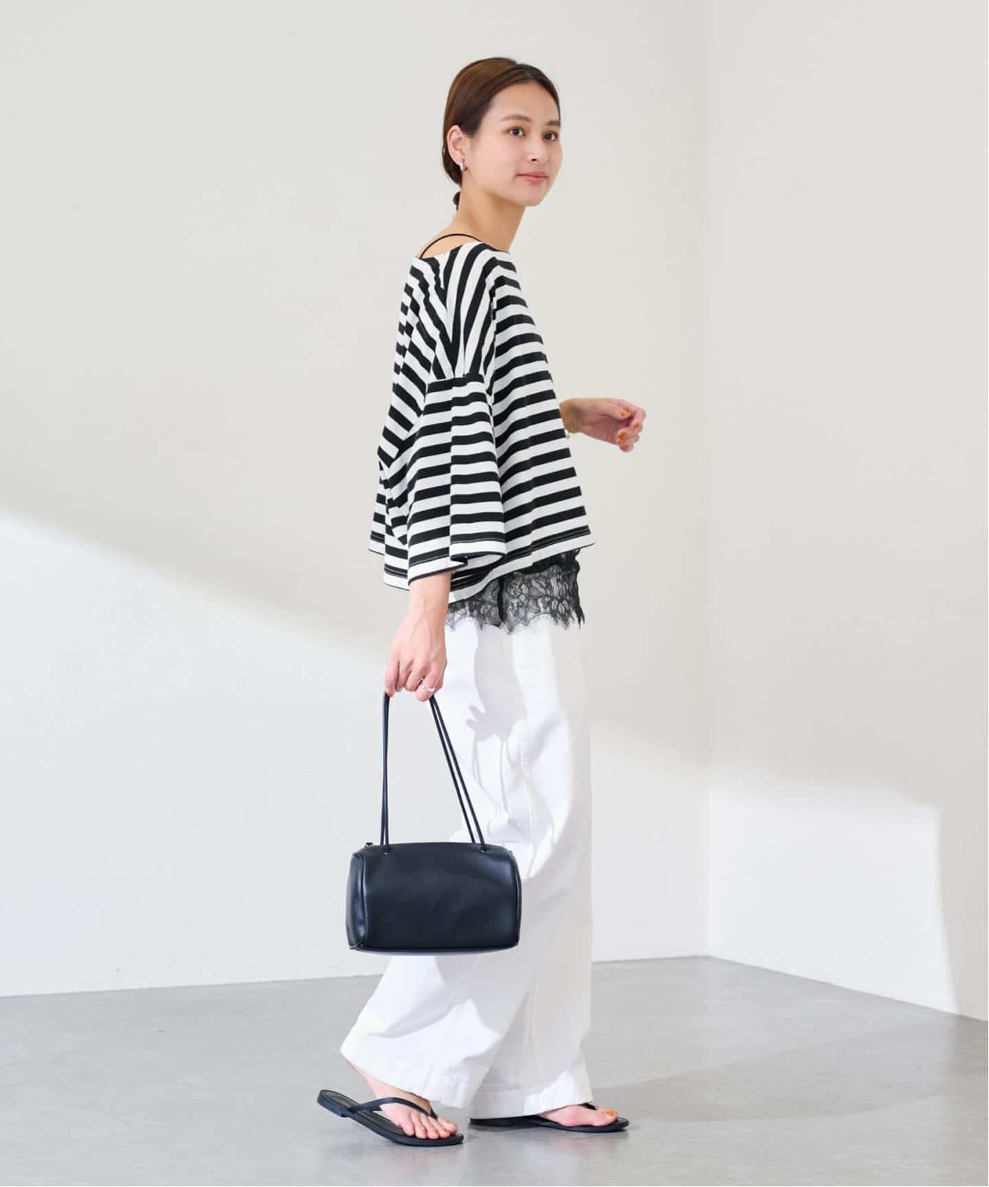 FRAMeWORK ONITオニット 別注OVERSIZE BORDER LS ≪追加≫ONIT/オニット 別注OVERSIZE BORDER LS（Tシャツ／カットソー