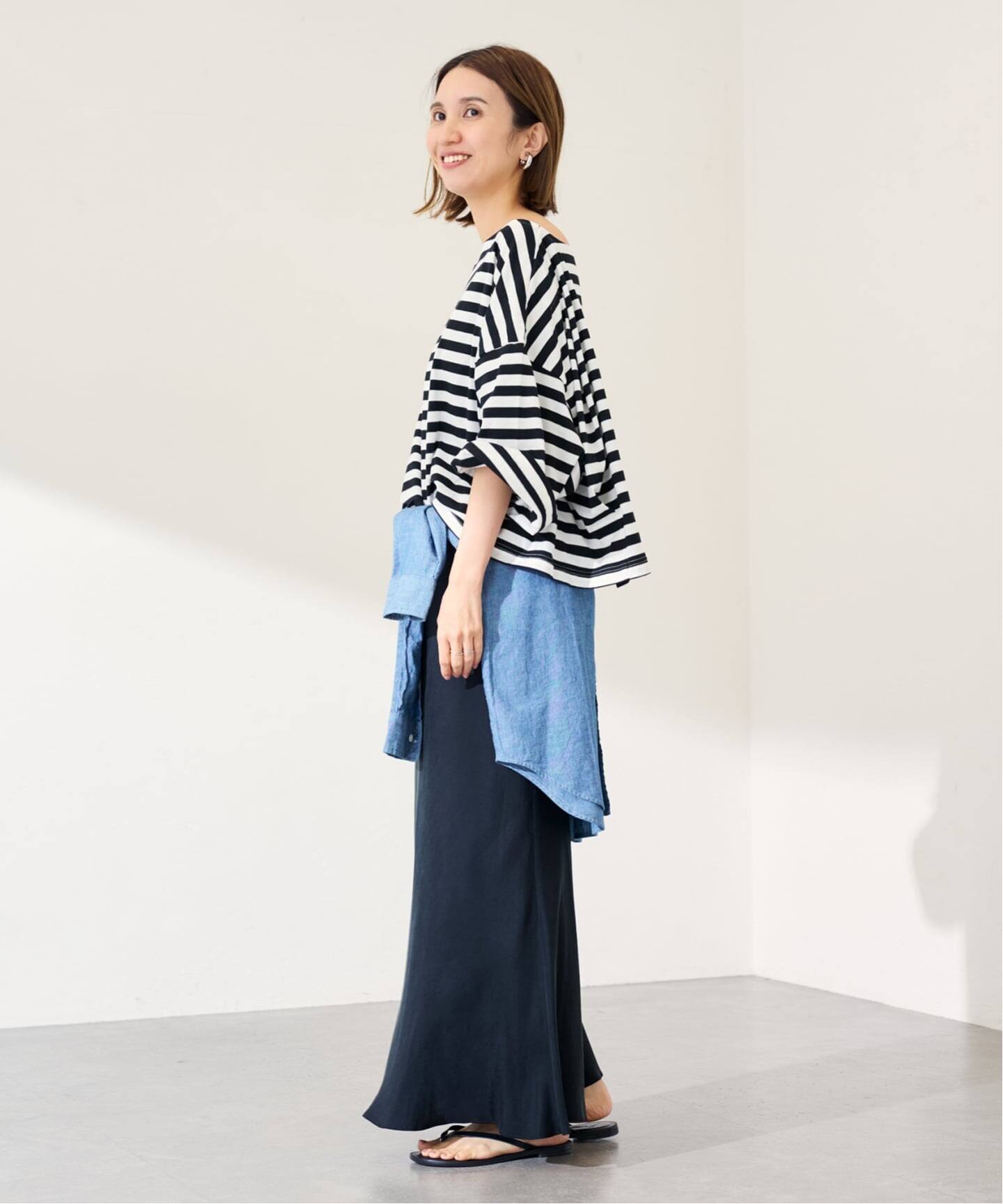 ONIT/オニット 別注OVERSIZE WIDE BORDER（Tシャツ／カットソー