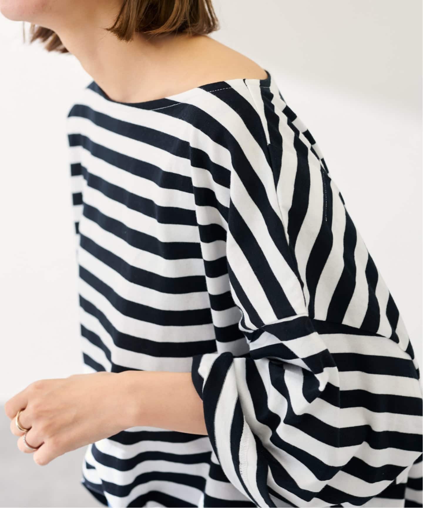 フレームワーク☆WEB限定追加 ONIT別注OVERSIZE BORDER LS ≪WEB限定 / 追加≫ONIT 別注OVERSIZE BORDER LS（Tシャツ/カットソー