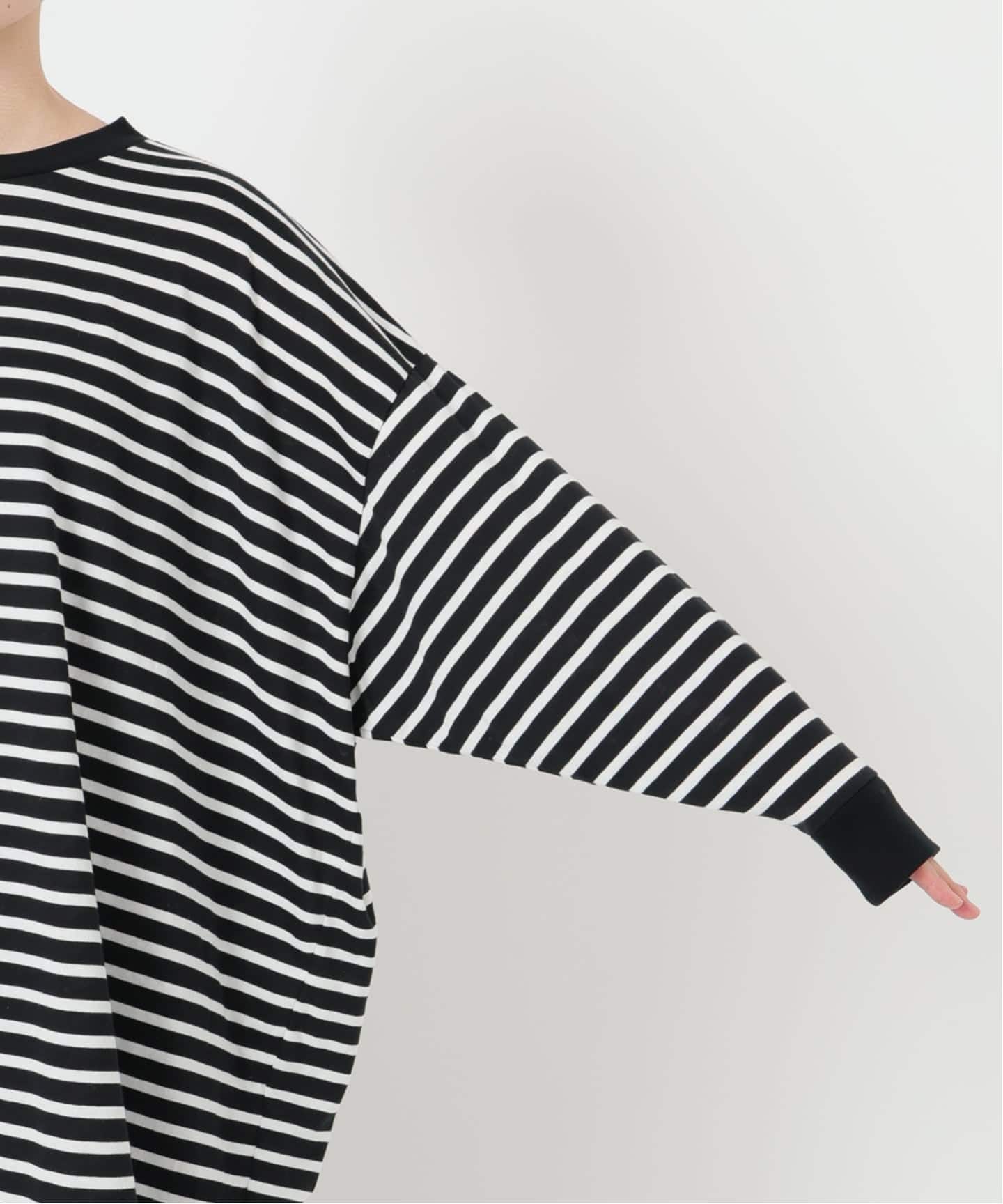 フレームワーク☆WEB限定追加 ONIT別注OVERSIZE BORDER LS ≪WEB限定 / 追加≫ONIT 別注OVERSIZE BORDER LS（Tシャツ/カットソー