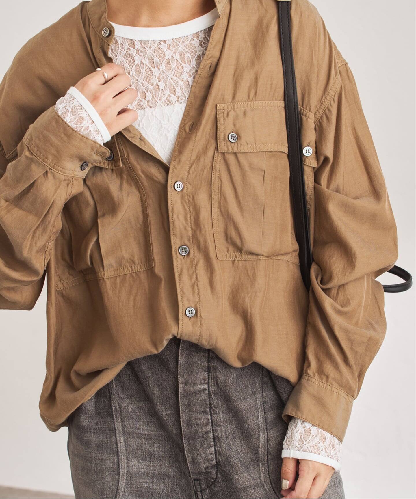 ≪追加≫IRONING/アイロニング flower lace ロングスリーブ 3(Tシャツ ≪追加≫IRONING/アイロニング flower lace ロングスリーブ 3(Tシャツ