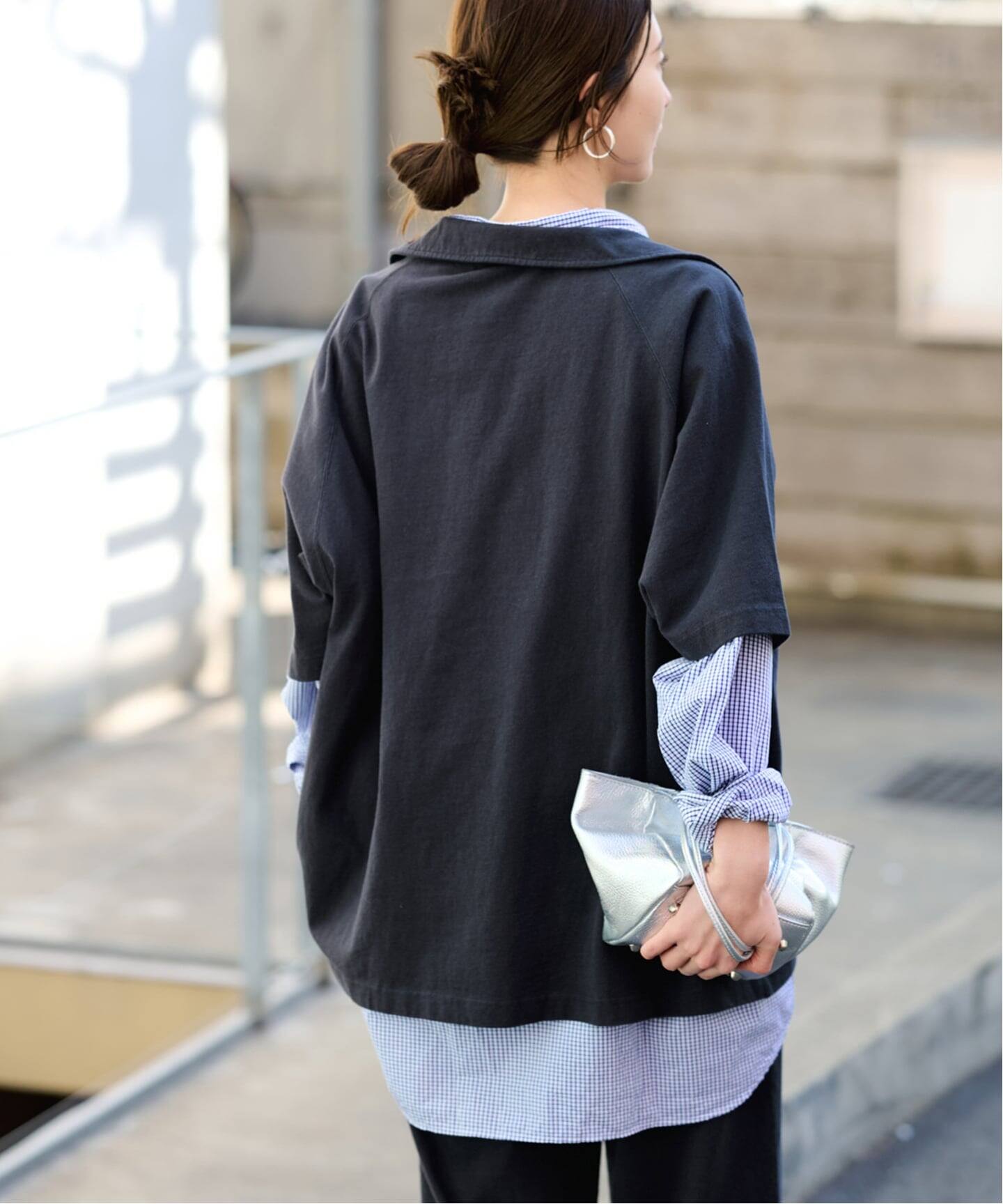 ≪追加予約≫CHAMPION/チャンピオン 別注JERSEY HALF ZIP TEE 2（T
