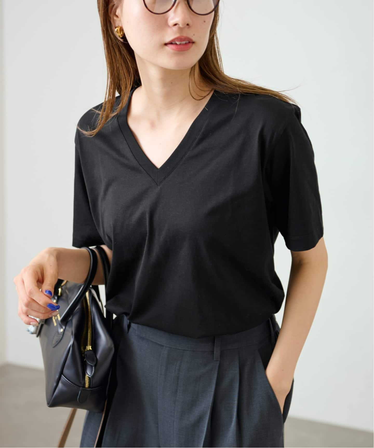 専用 FRAMeWORK LOEFF/ロエフ 別注 Vネック TEE ≪追加≫LOEFF/ロエフ 別注 Vネック TEE2（Tシャツ／カットソー
