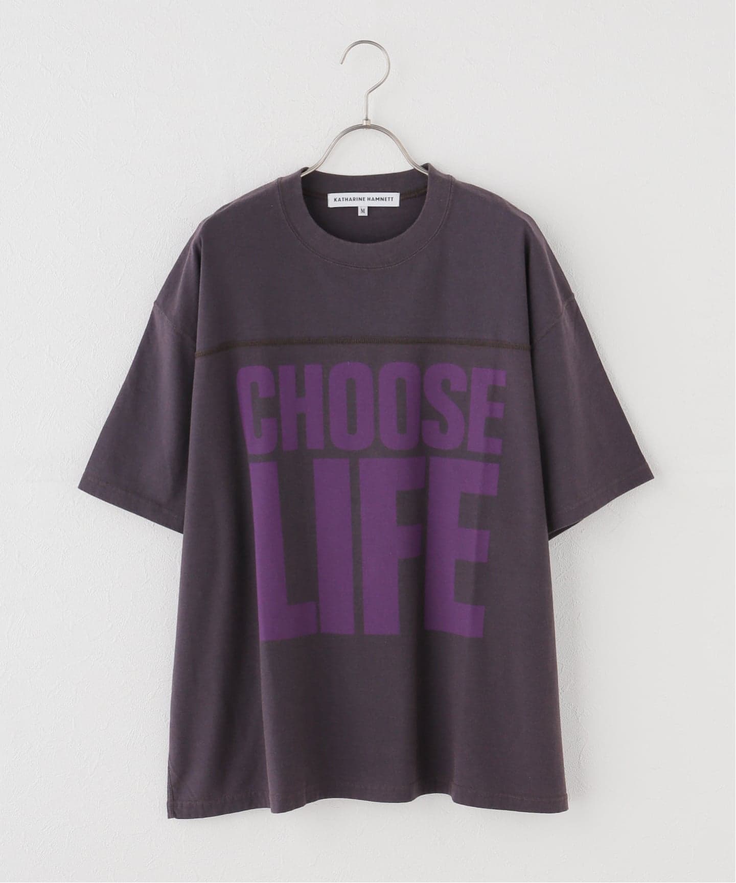 KATHARINE HAMNETT / キャサリン ハムネット ORAGANIC SLOGAN BIG T（T