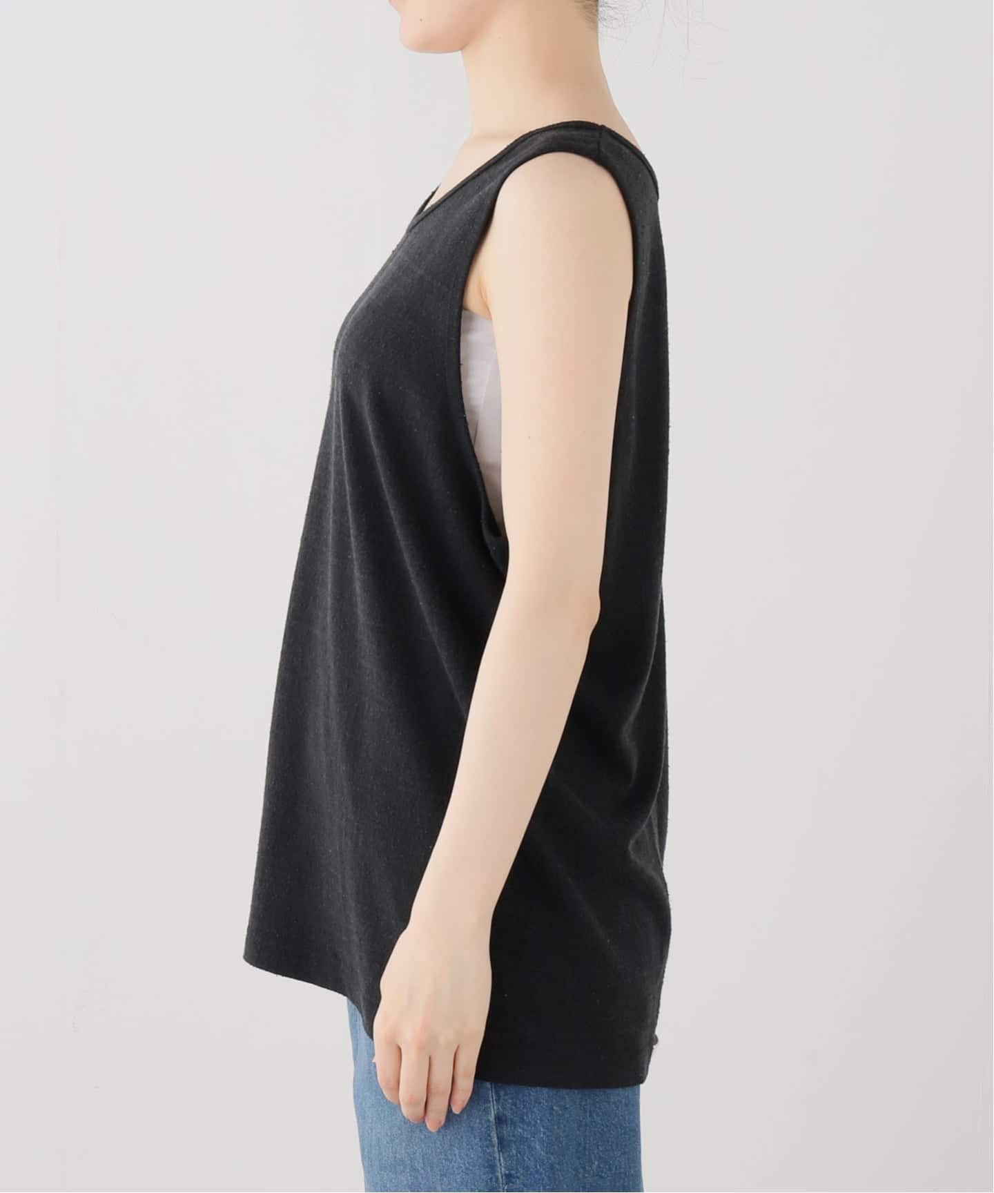 BED J.W. FORD/ベッドフォード NO SLEEVE（Tシャツ／カットソー