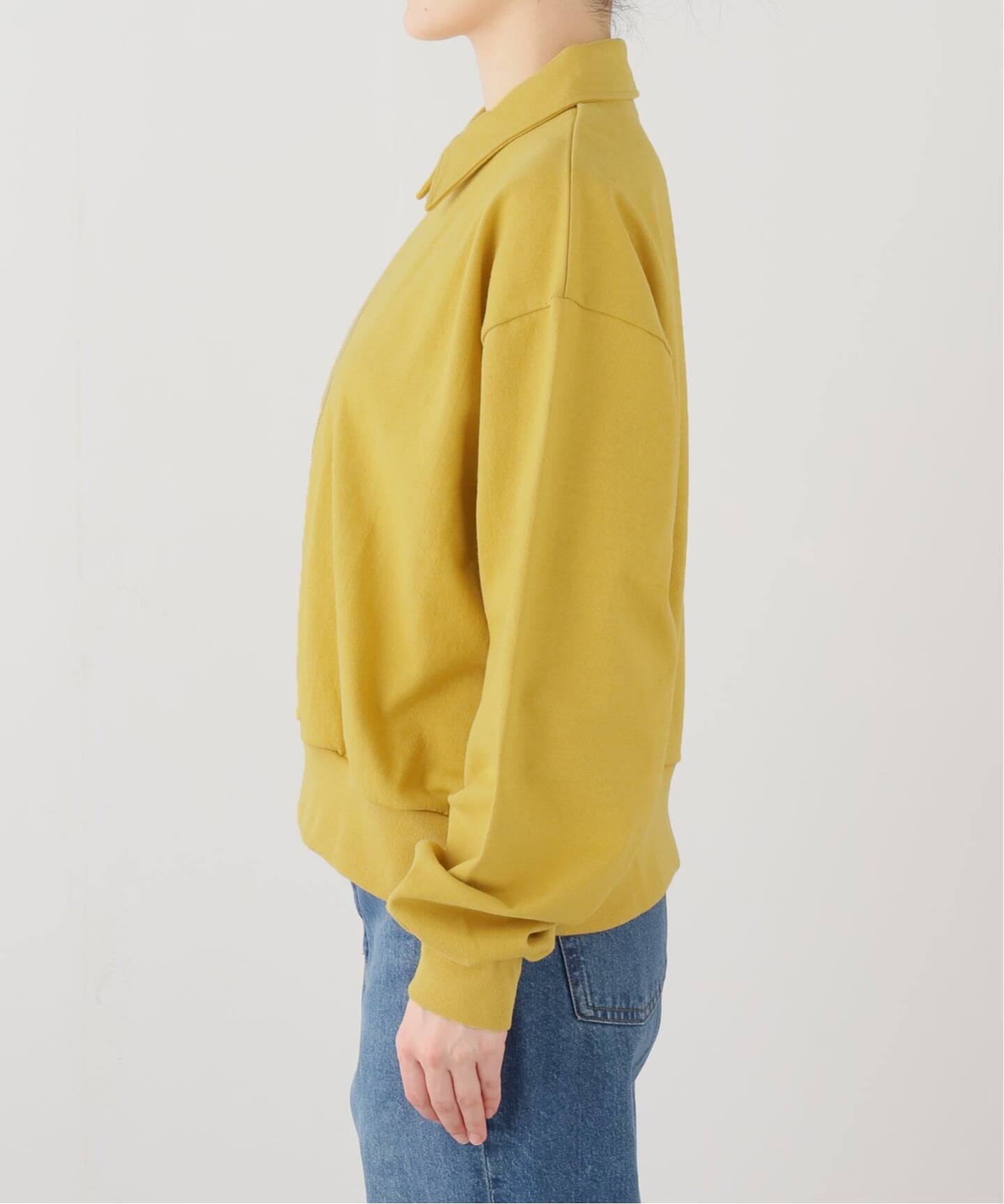 REVERBERATE / リバーバレイト HALF ZIP JERSEY（Tシャツ／カットソー