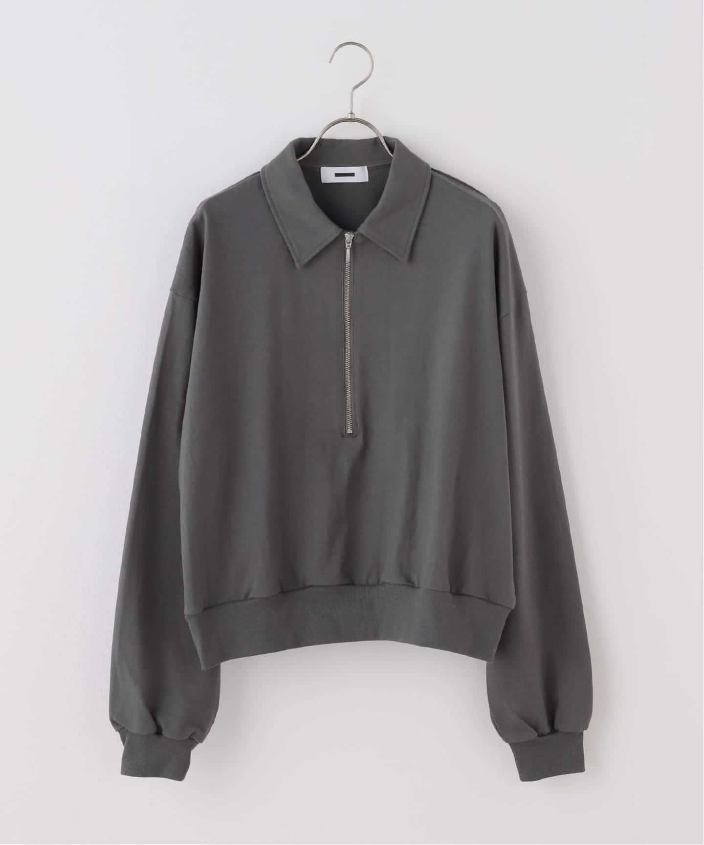 REVERBERATE / リバーバレイト HALF ZIP JERSEY（Tシャツ／カットソー
